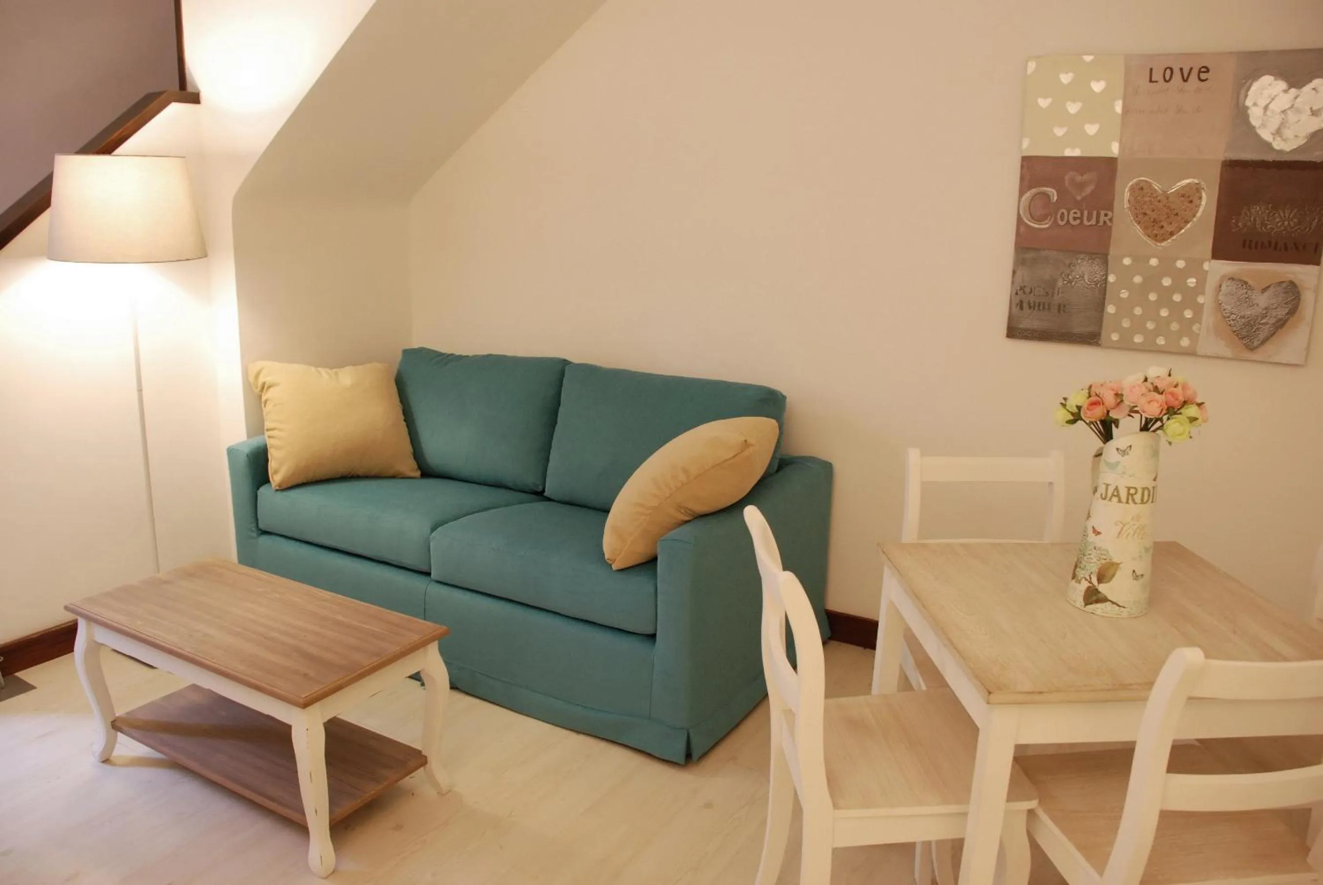 Living room in Palazzo Velli Suites