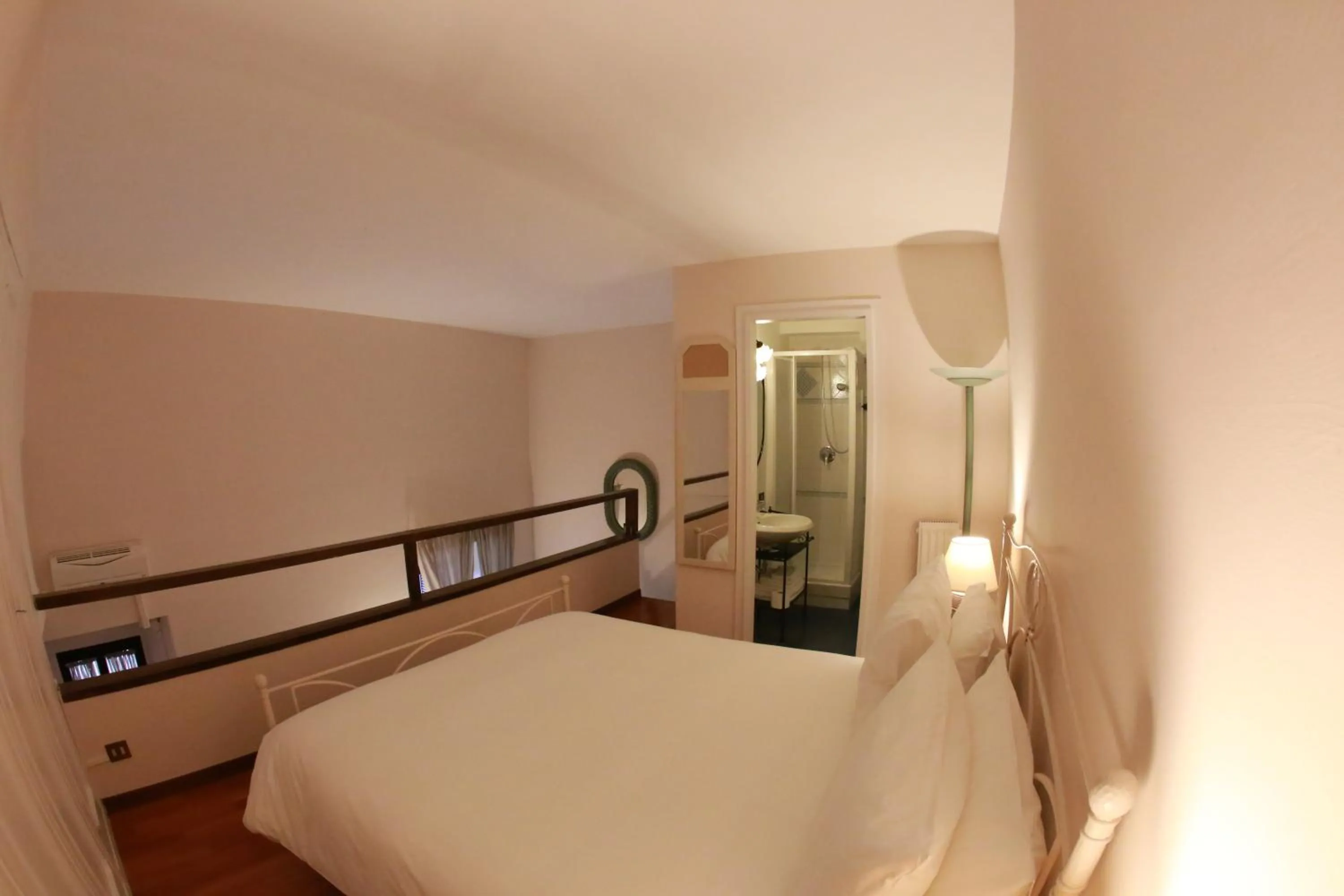 Bed in Palazzo Velli Suites