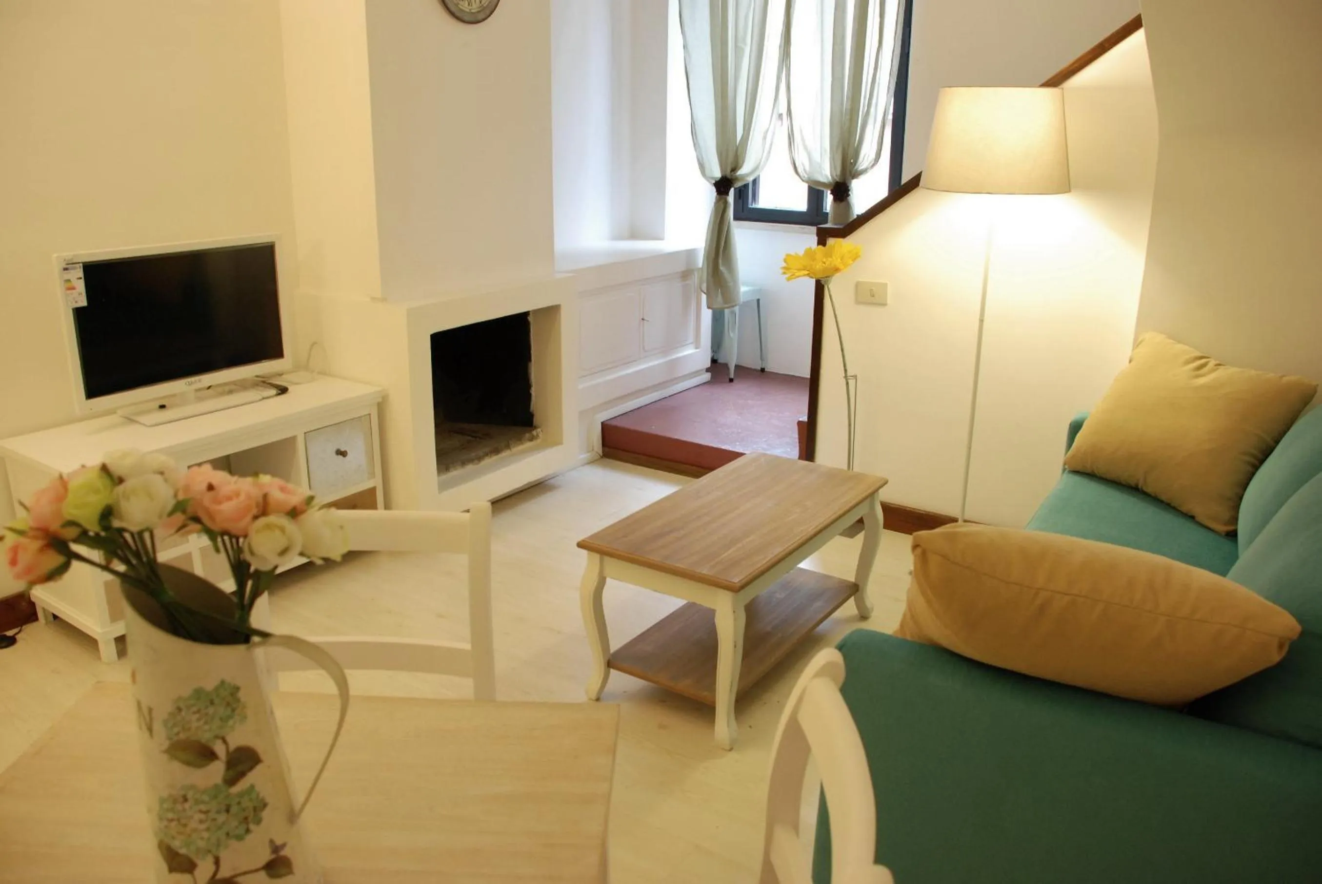 Living room in Palazzo Velli Suites