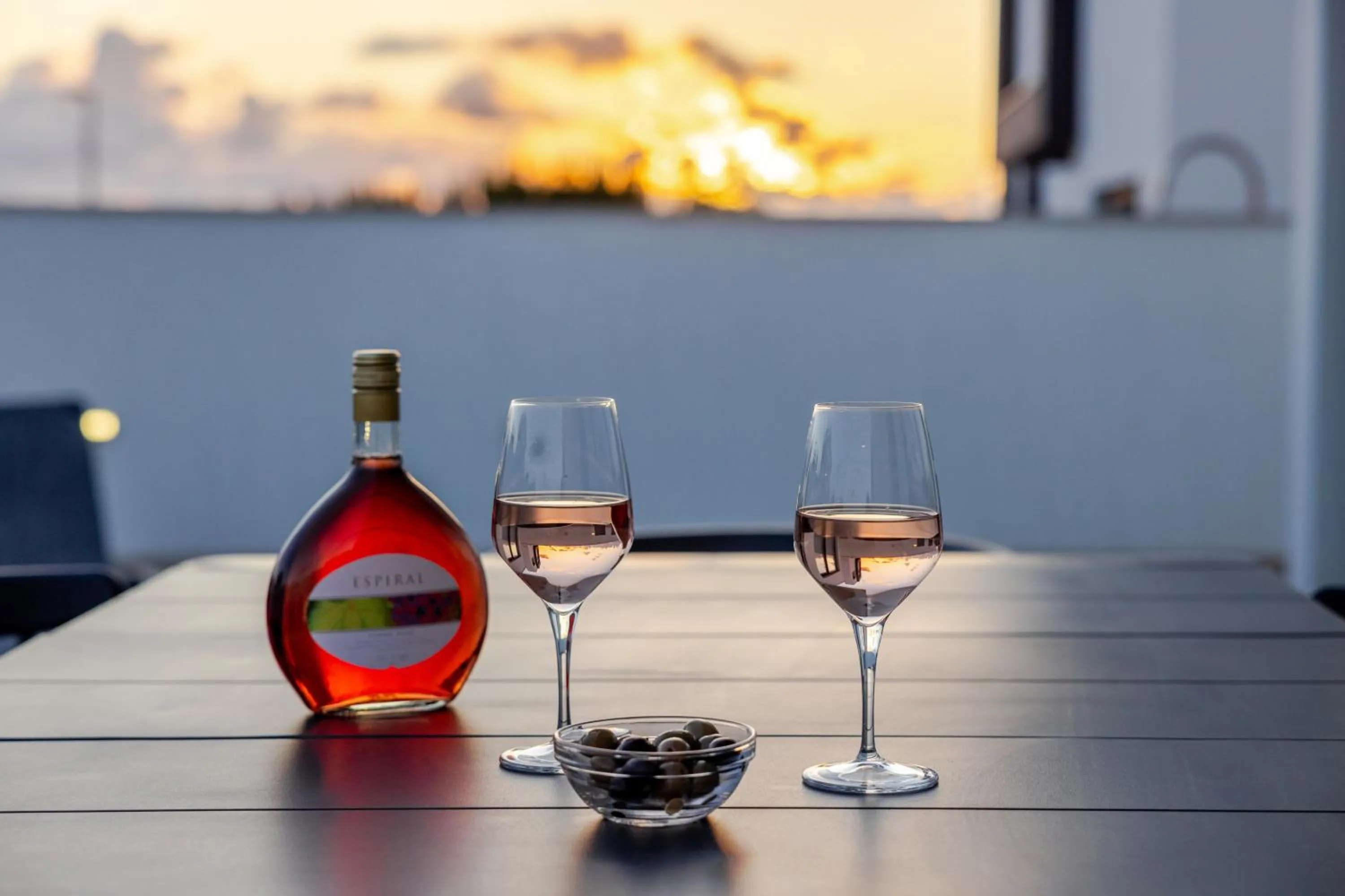 Food and drinks in Villa Atlantica One luxury and unique with ocean view