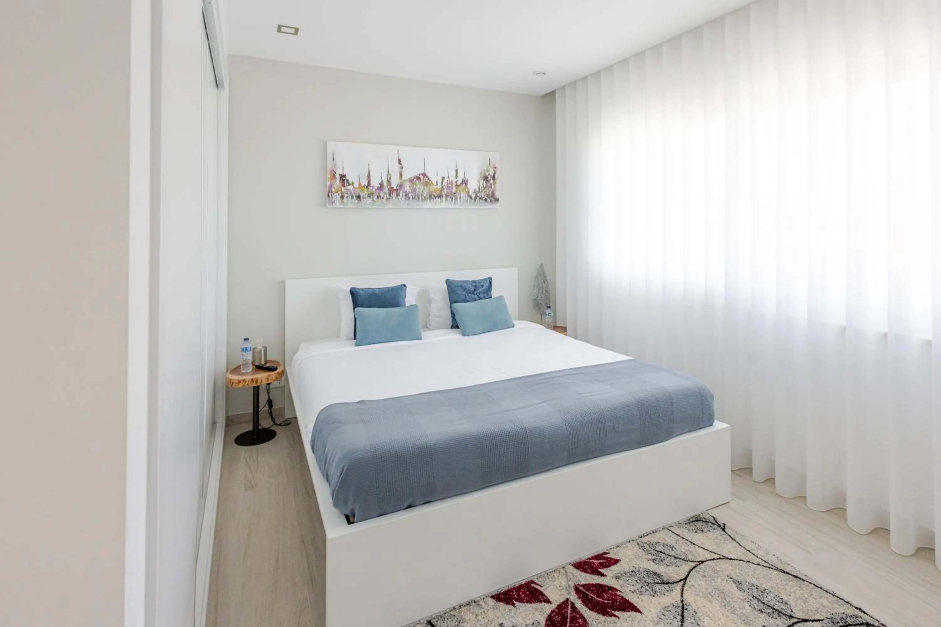 Bed in Villa Atlantica One luxury and unique with ocean view