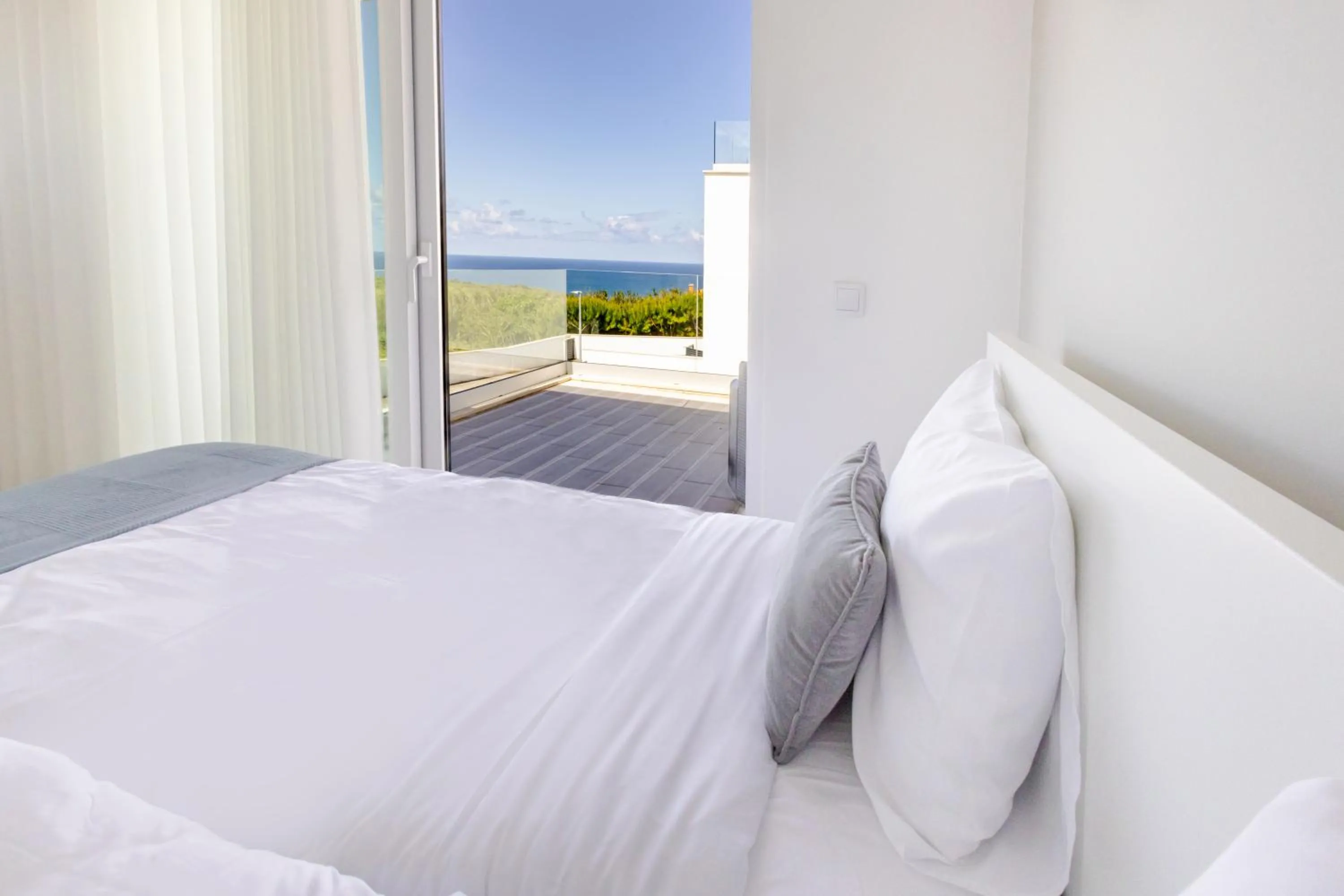 Bed in Villa Atlantica One luxury and unique with ocean view