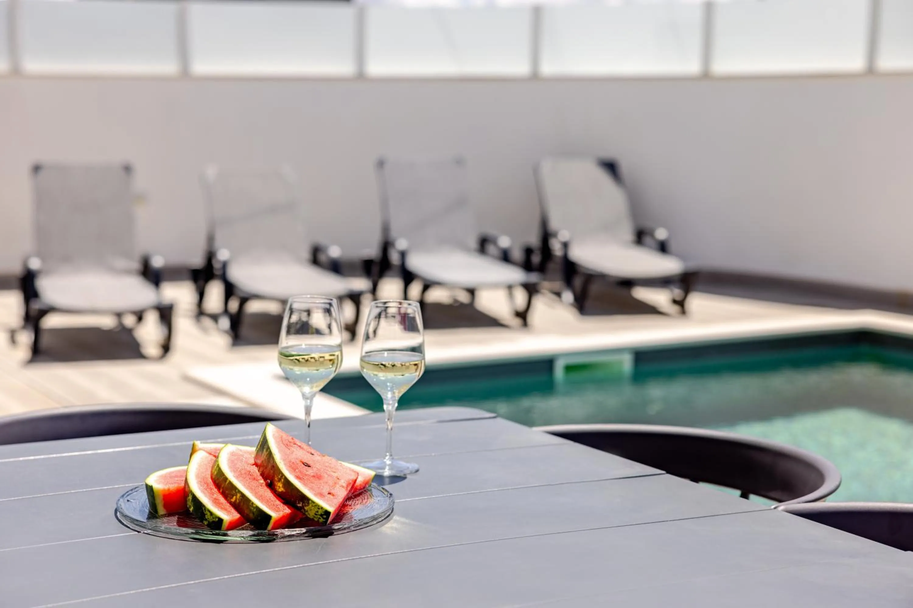 Food and drinks in Villa Atlantica One luxury and unique with ocean view
