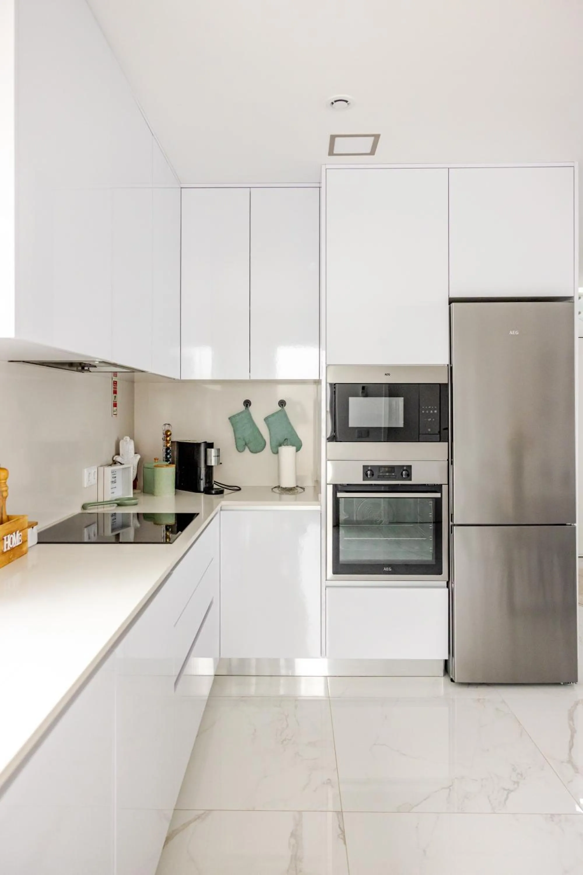 Kitchen or kitchenette in Villa Atlantica One luxury and unique with ocean view