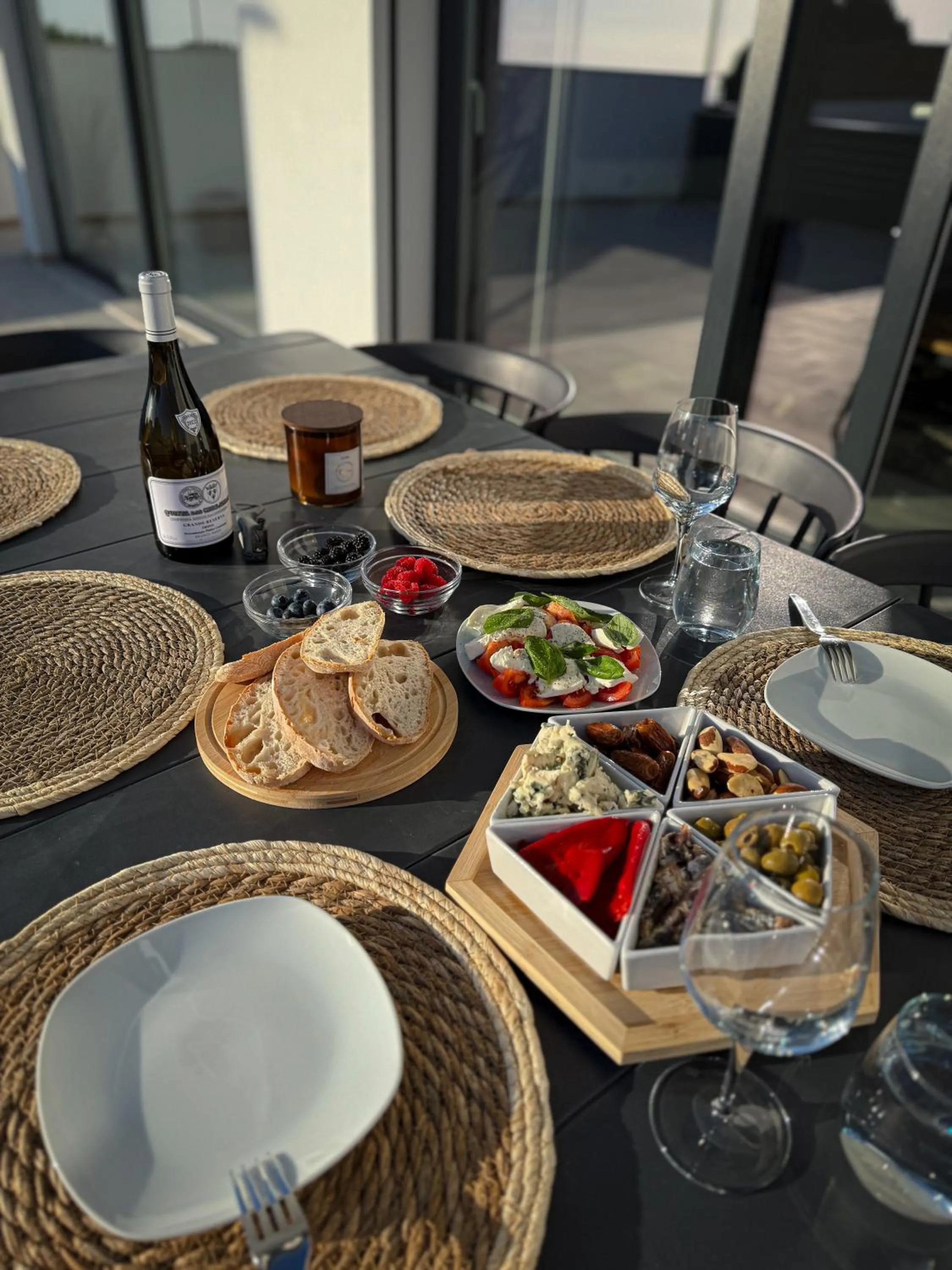 Food and drinks in Villa Atlantica One luxury and unique with ocean view