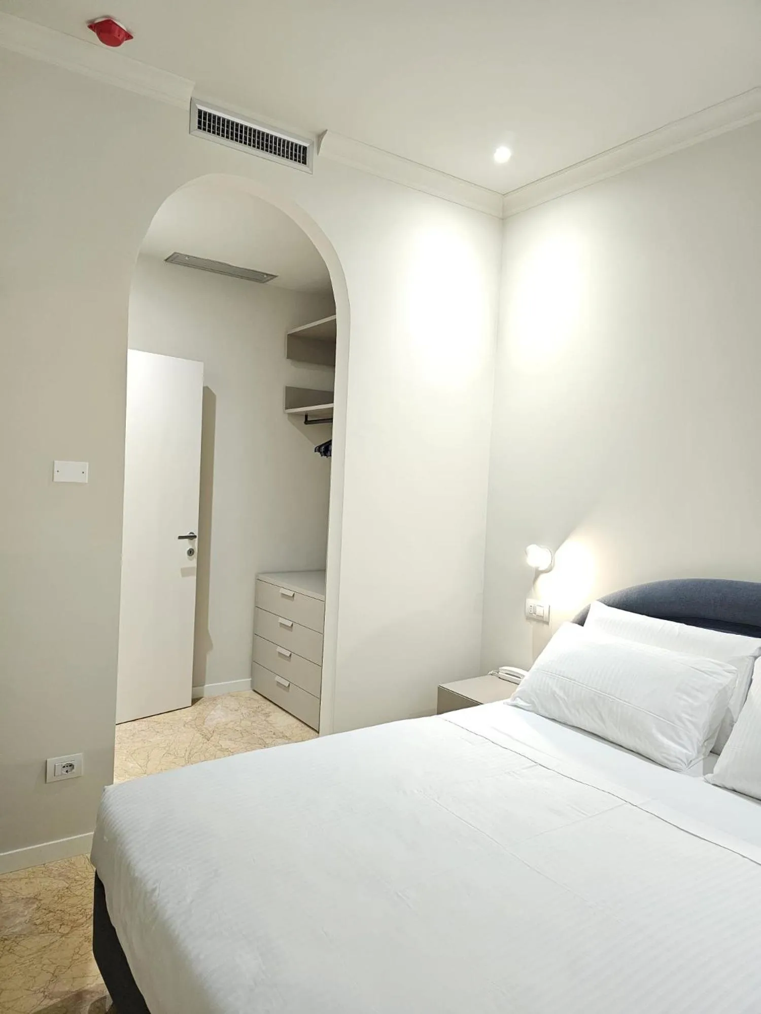 Bed in Andreola Central Hotel