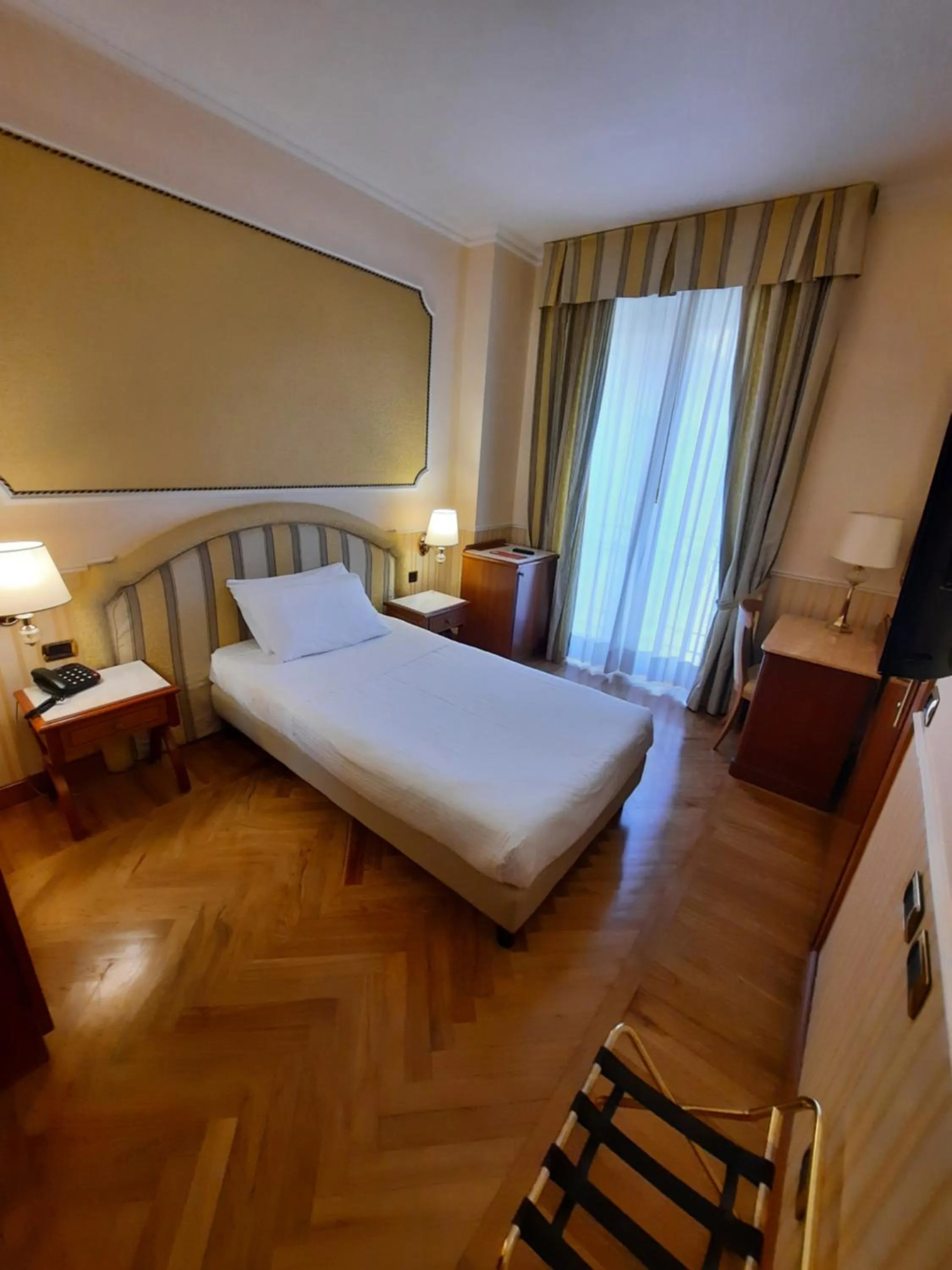 Bedroom, Bed in Andreola Central Hotel