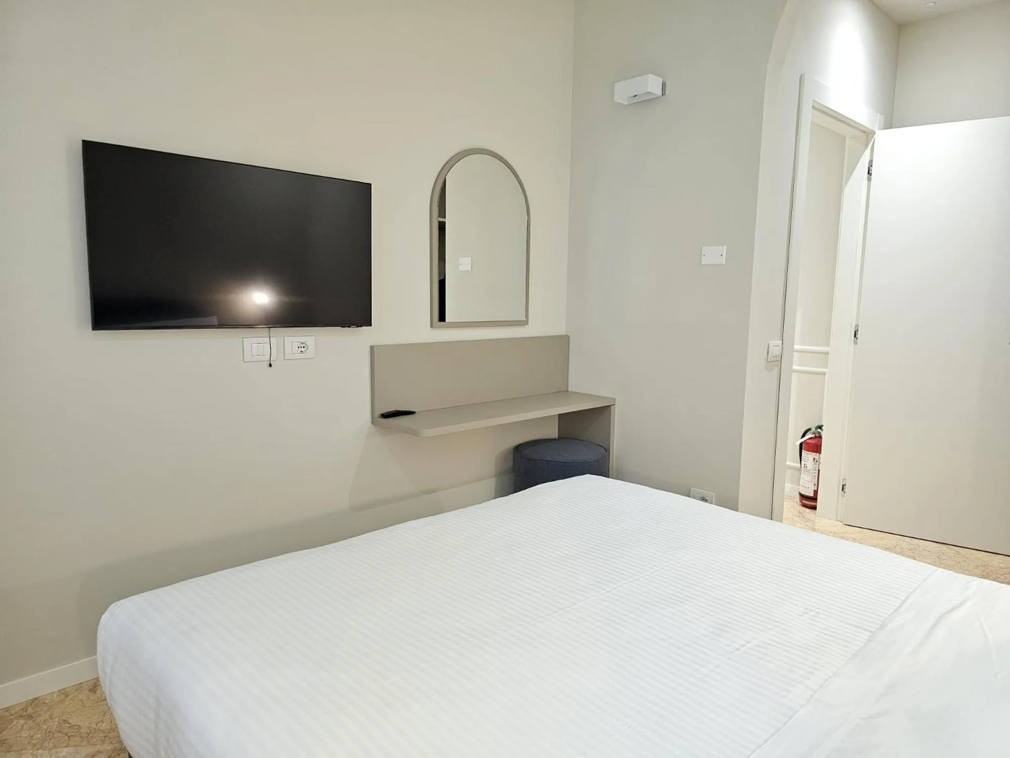 Bed in Andreola Central Hotel