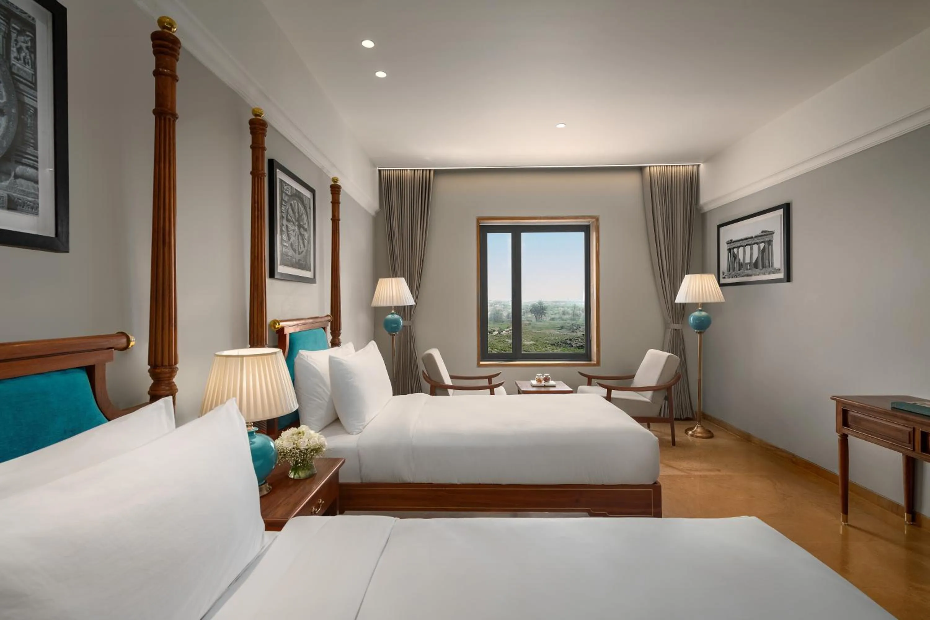 View (from property/room), Bed in Time Square Resort & Spa Bhuj