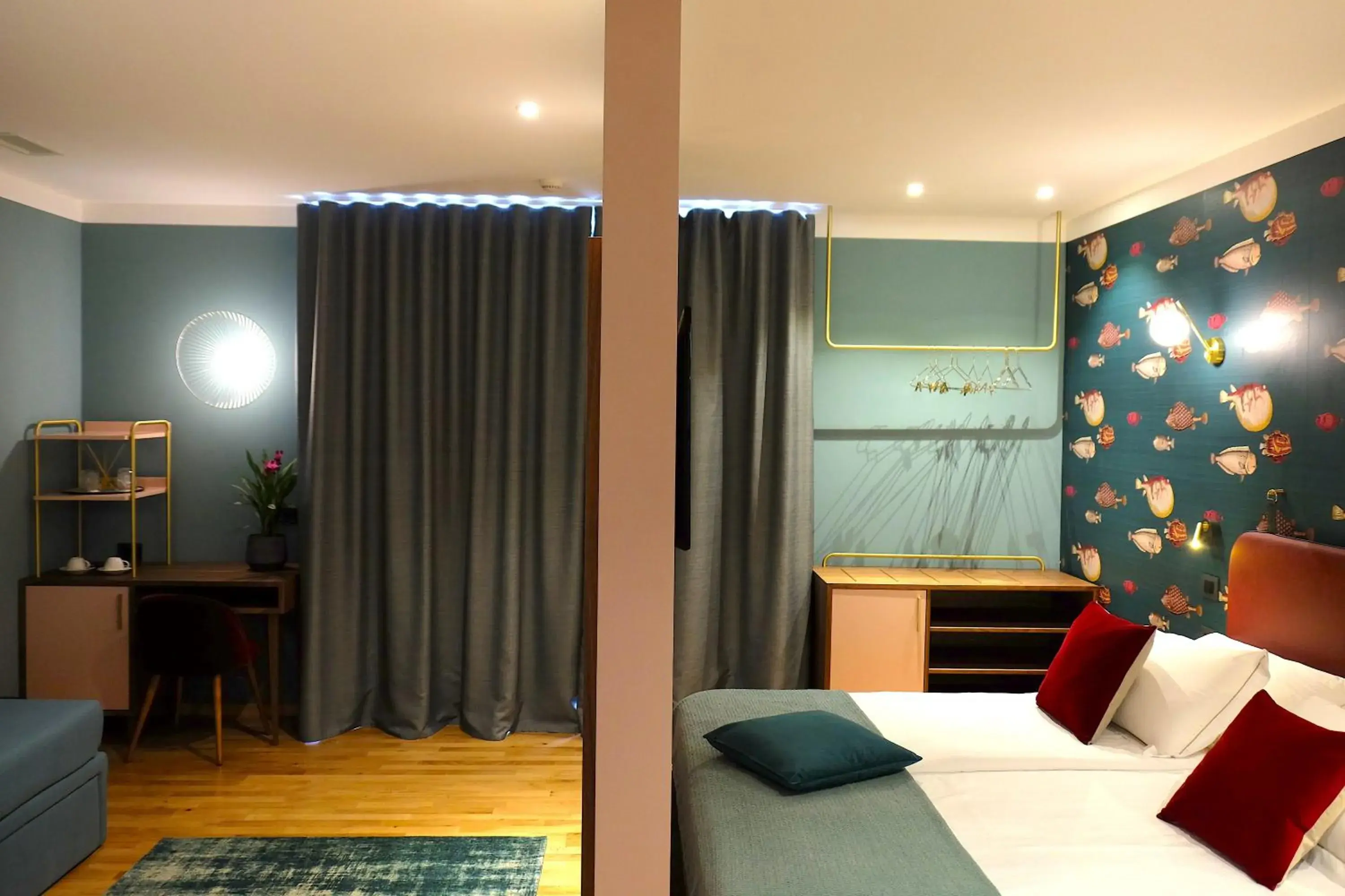 Bed in Hotel Luise Bed in Hotel Luise