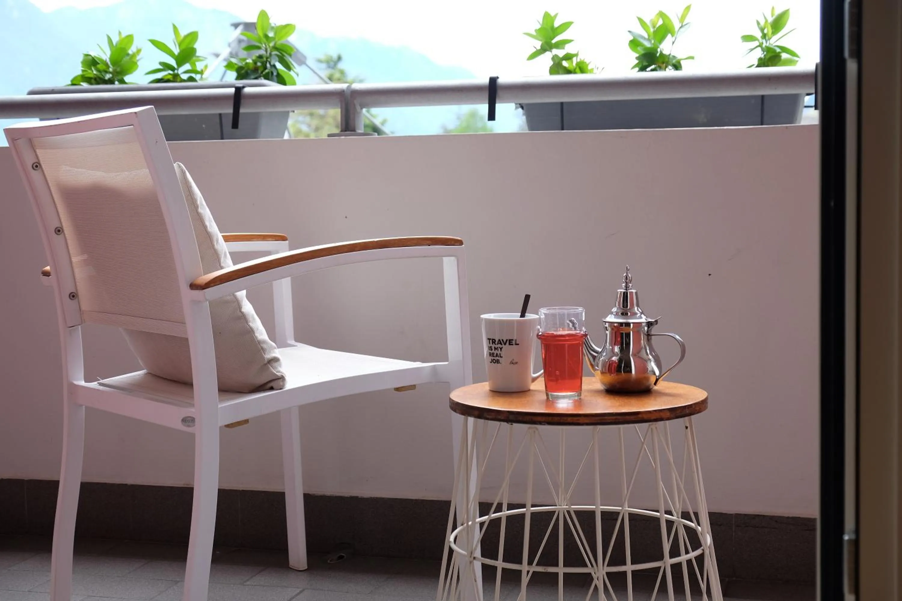 Balcony/Terrace in Hotel Luise