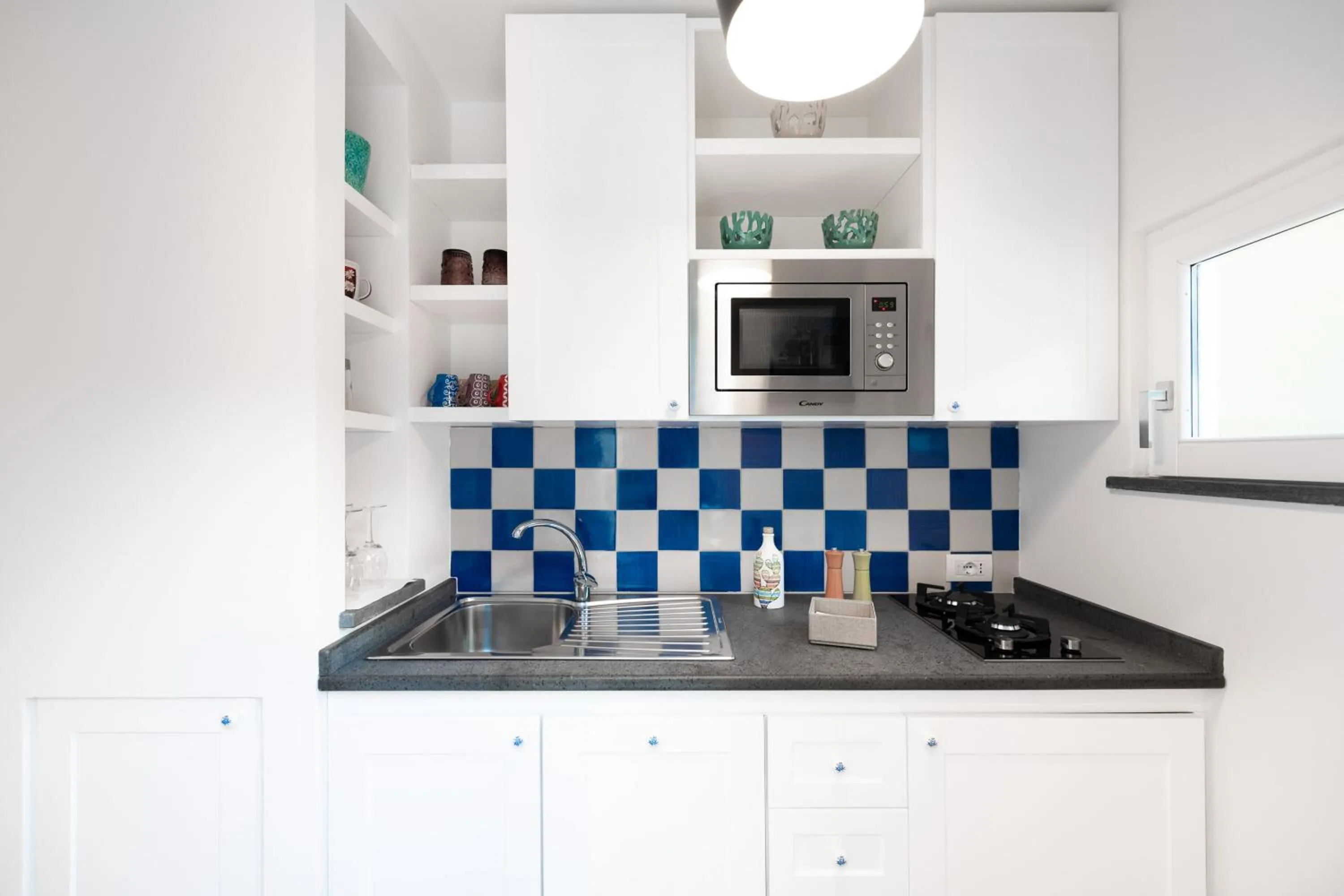 Kitchen or kitchenette in Hotel Punta Regina