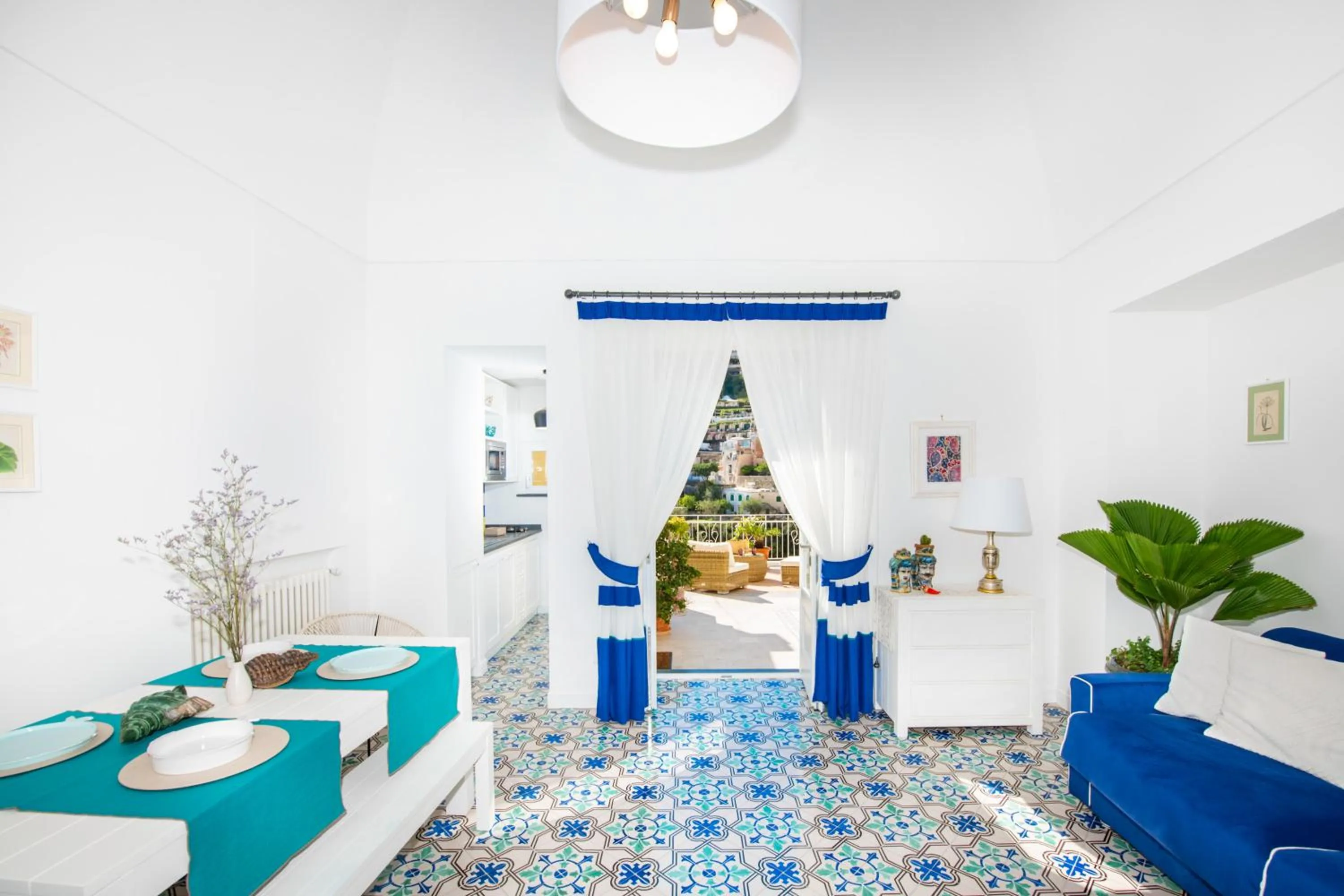 Living room in Hotel Punta Regina