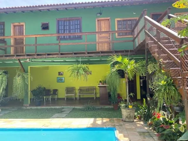 Pousada Casa de mãe aconchegante com piscina próximo à praia