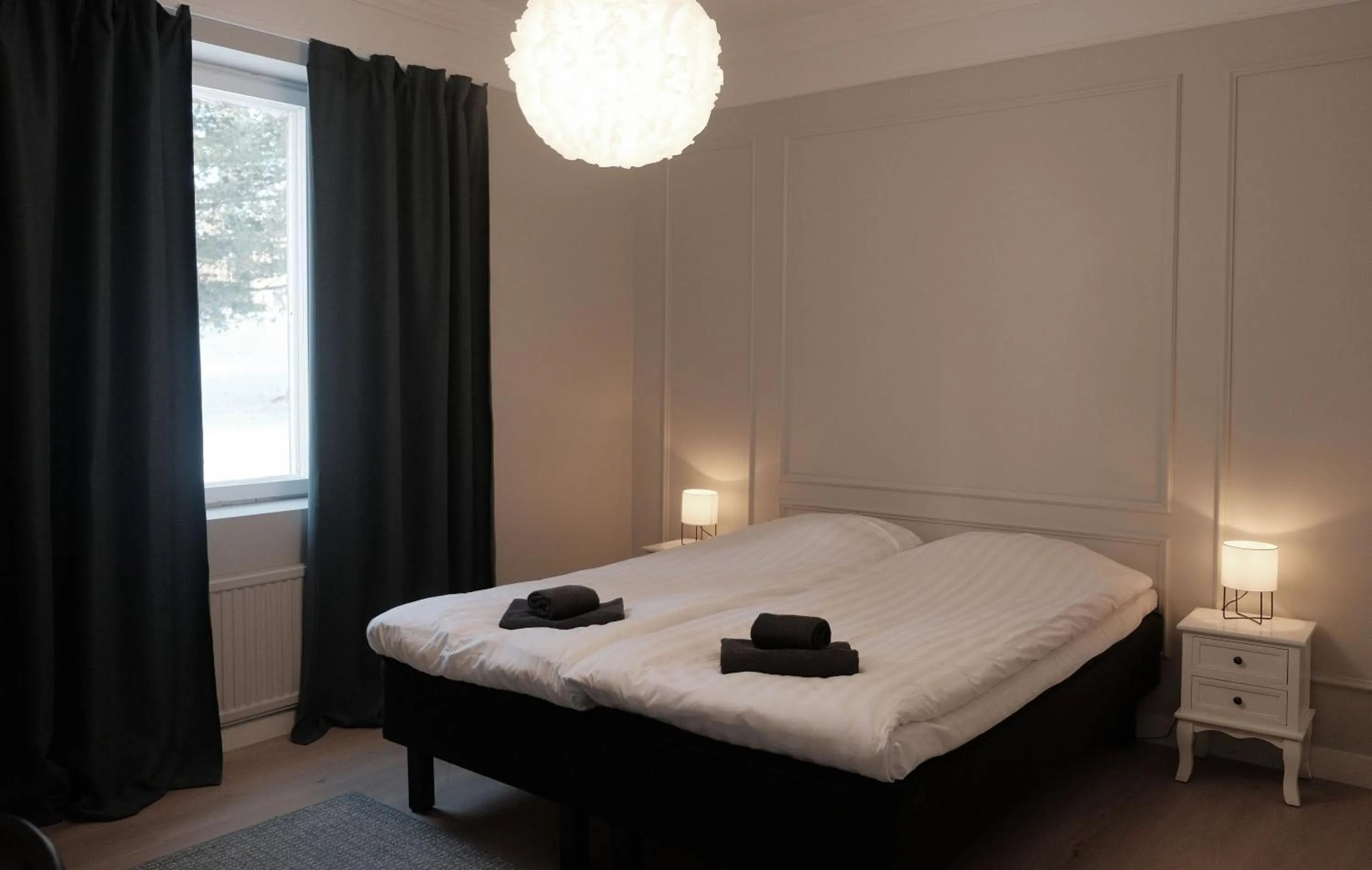Bed in Koivikko Lifestyle Center