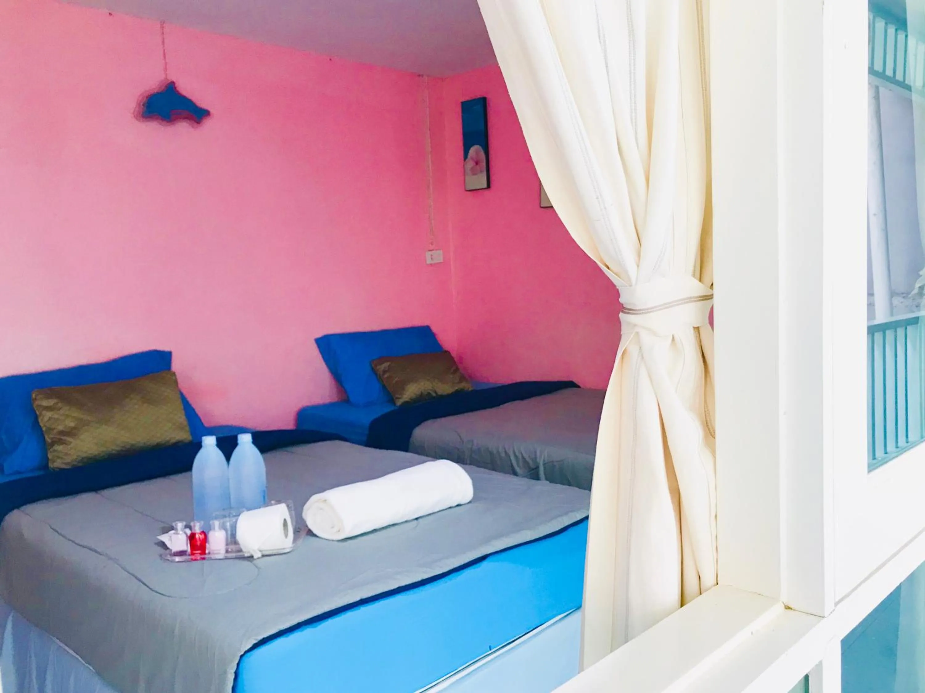 Bed in Sea Shell Hut