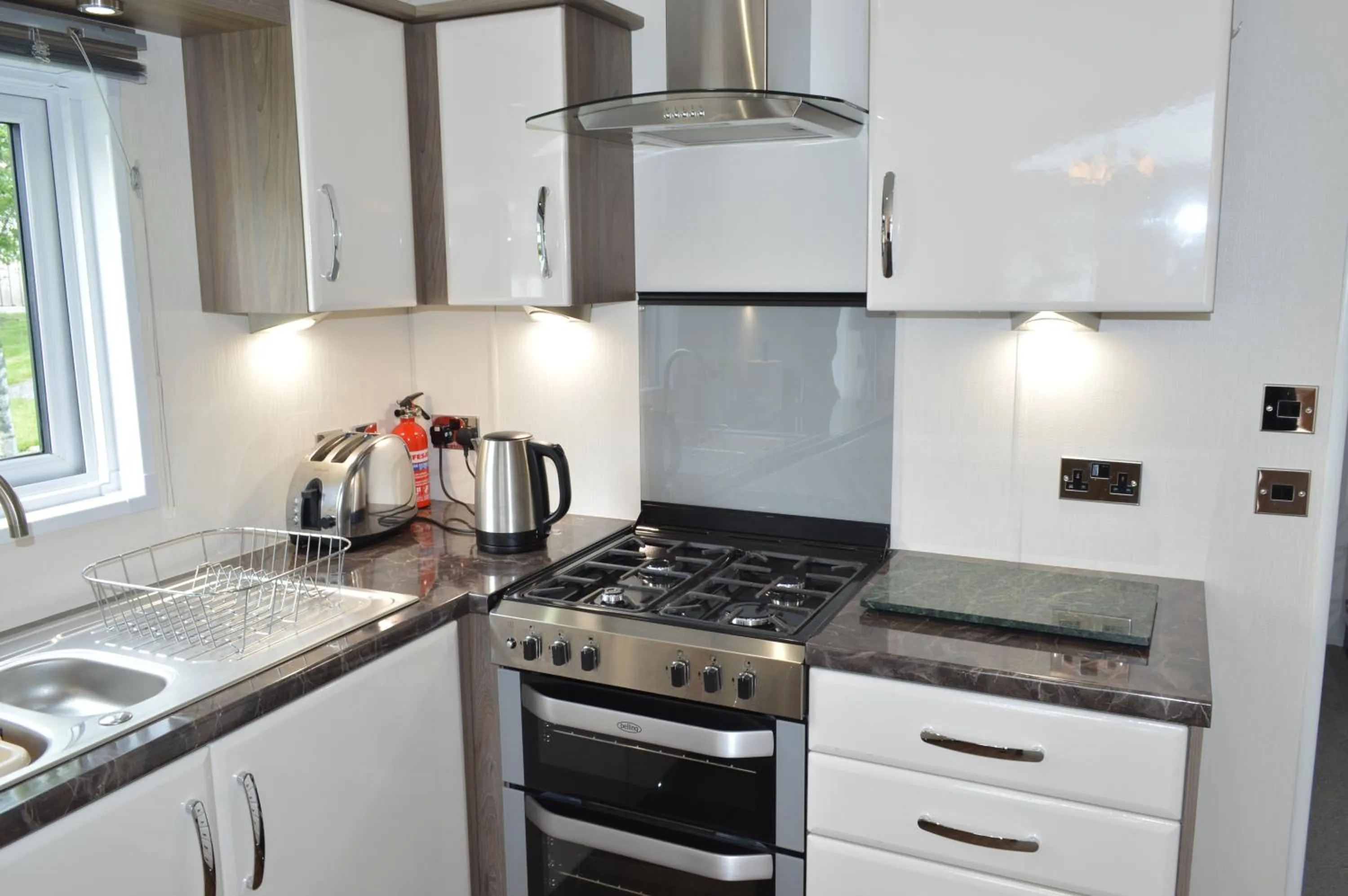 Kitchen or kitchenette in Sunnybrae, Isle of Luing