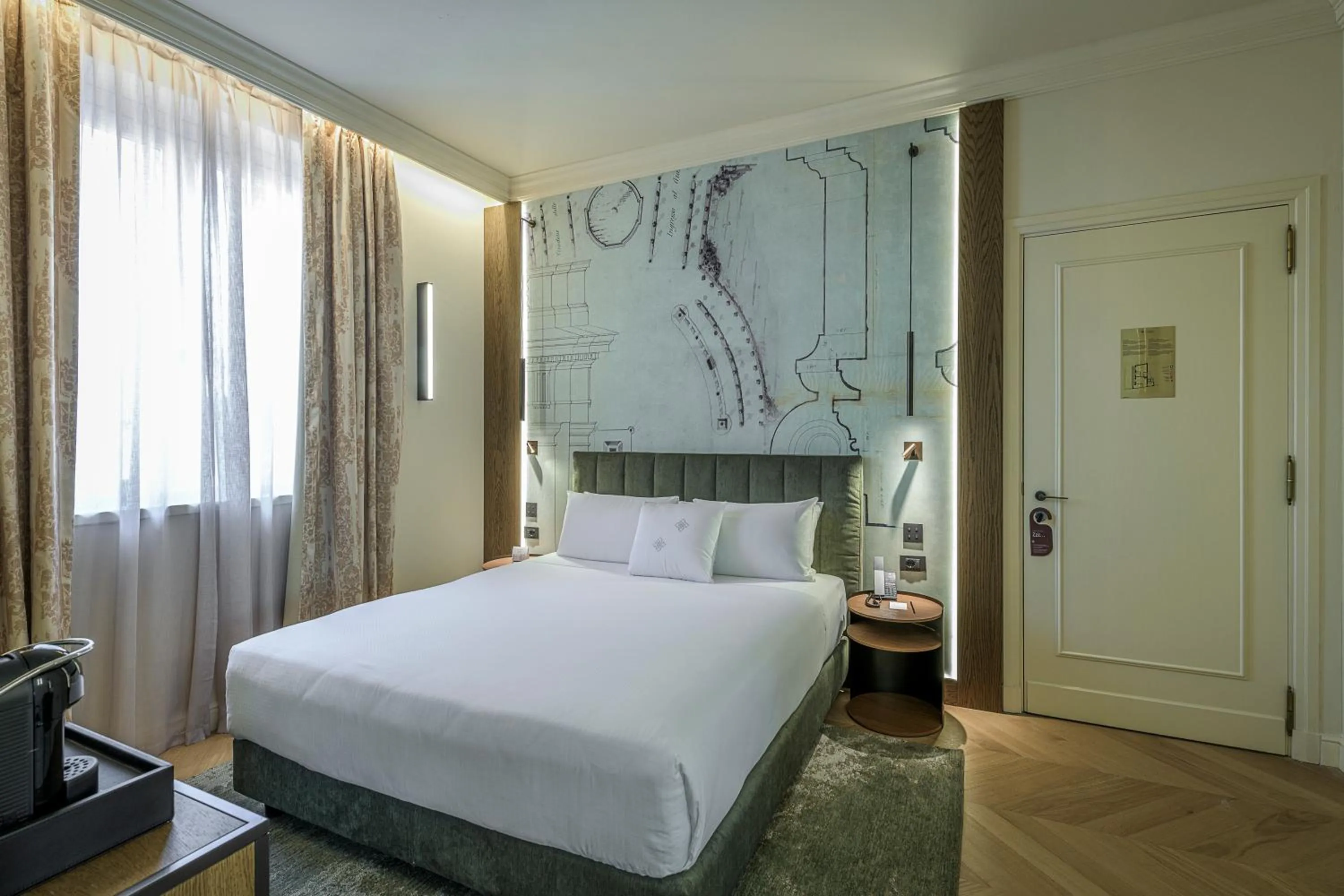 Bedroom, Bed in Palazzo Montebello