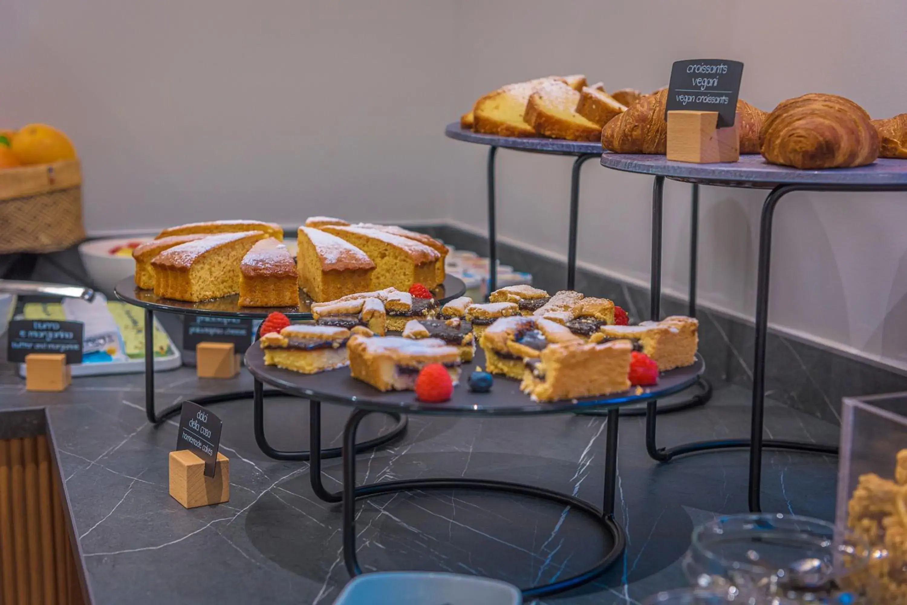 Buffet breakfast in Palazzo Montebello Buffet breakfast in Palazzo Montebello