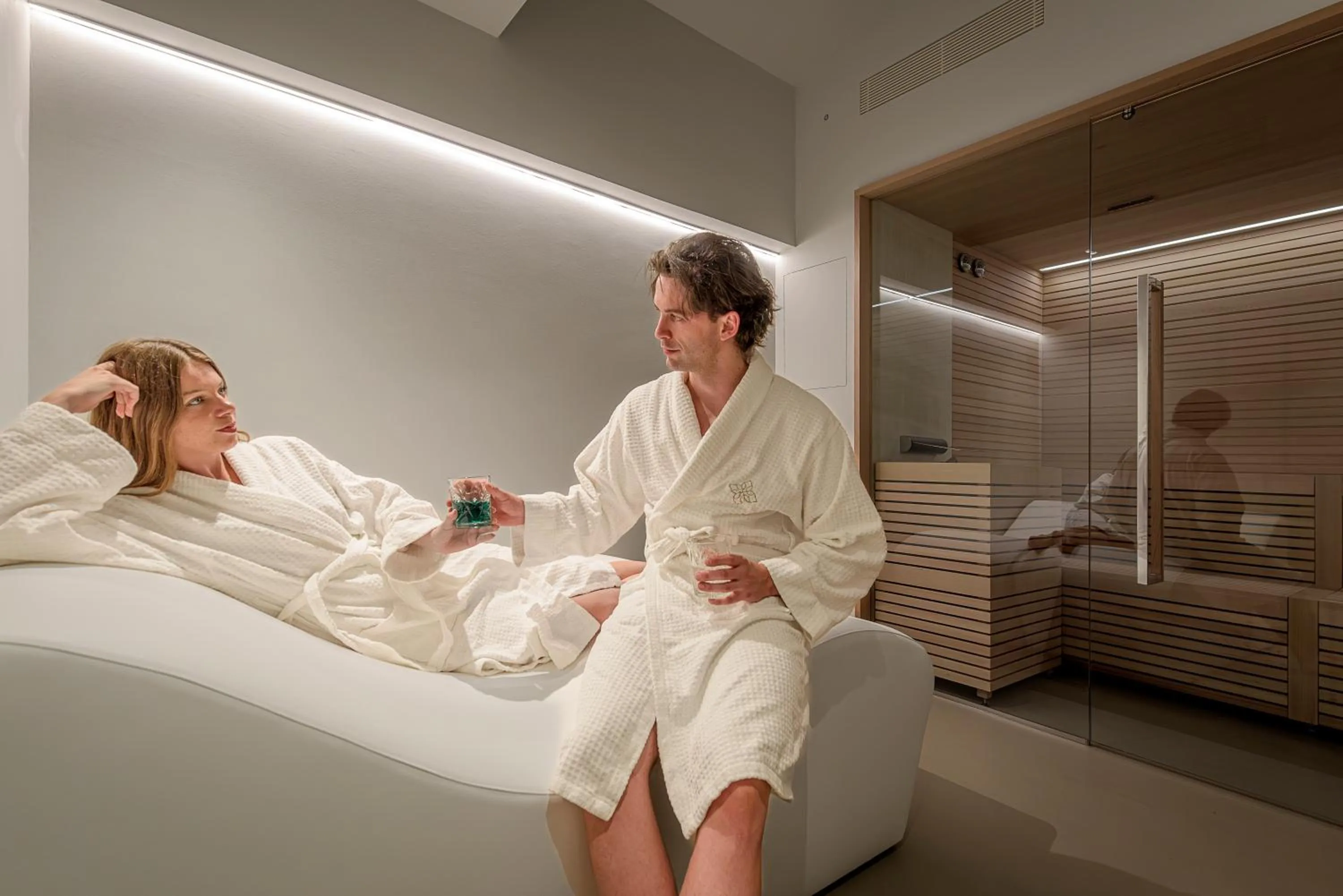 Sauna in Palazzo Montebello