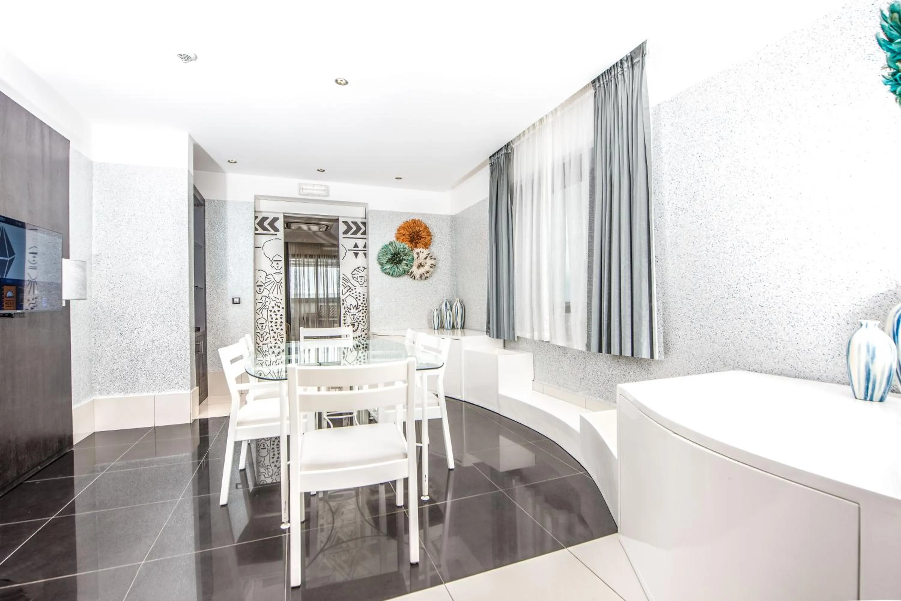 Dining area in Krystal Palace Douala