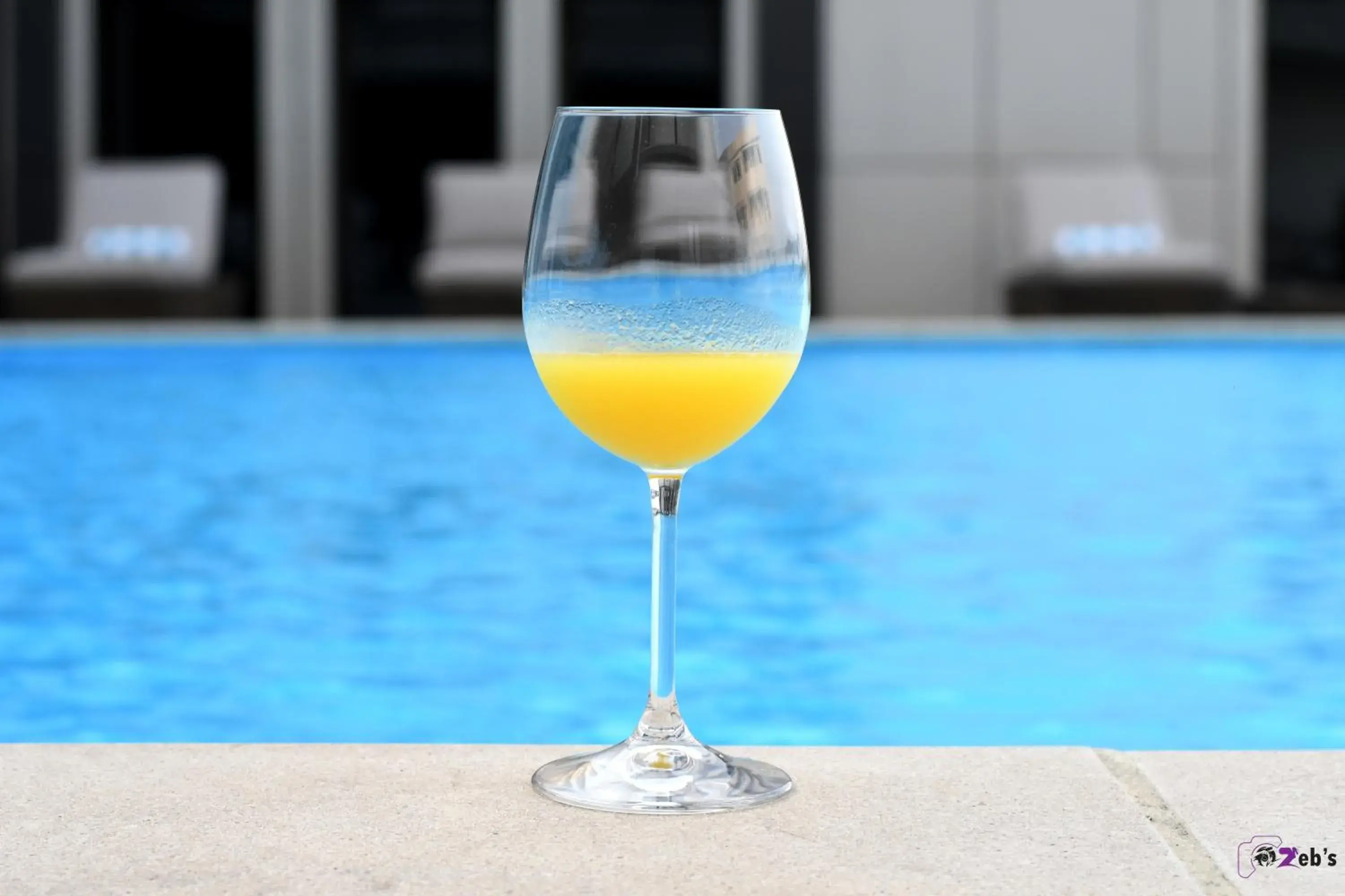 Pool view in Krystal Palace Douala Pool view in Krystal Palace Douala