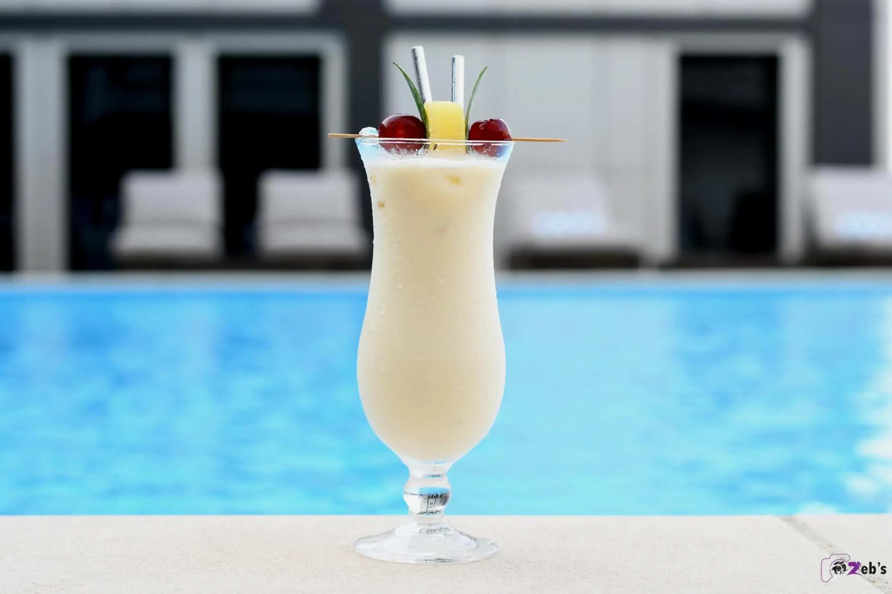 Pool view in Krystal Palace Douala Pool view in Krystal Palace Douala