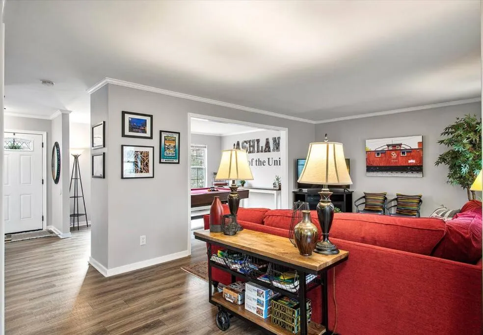 Living room in Charming 3-Bedroom Home in Heart of Ashland