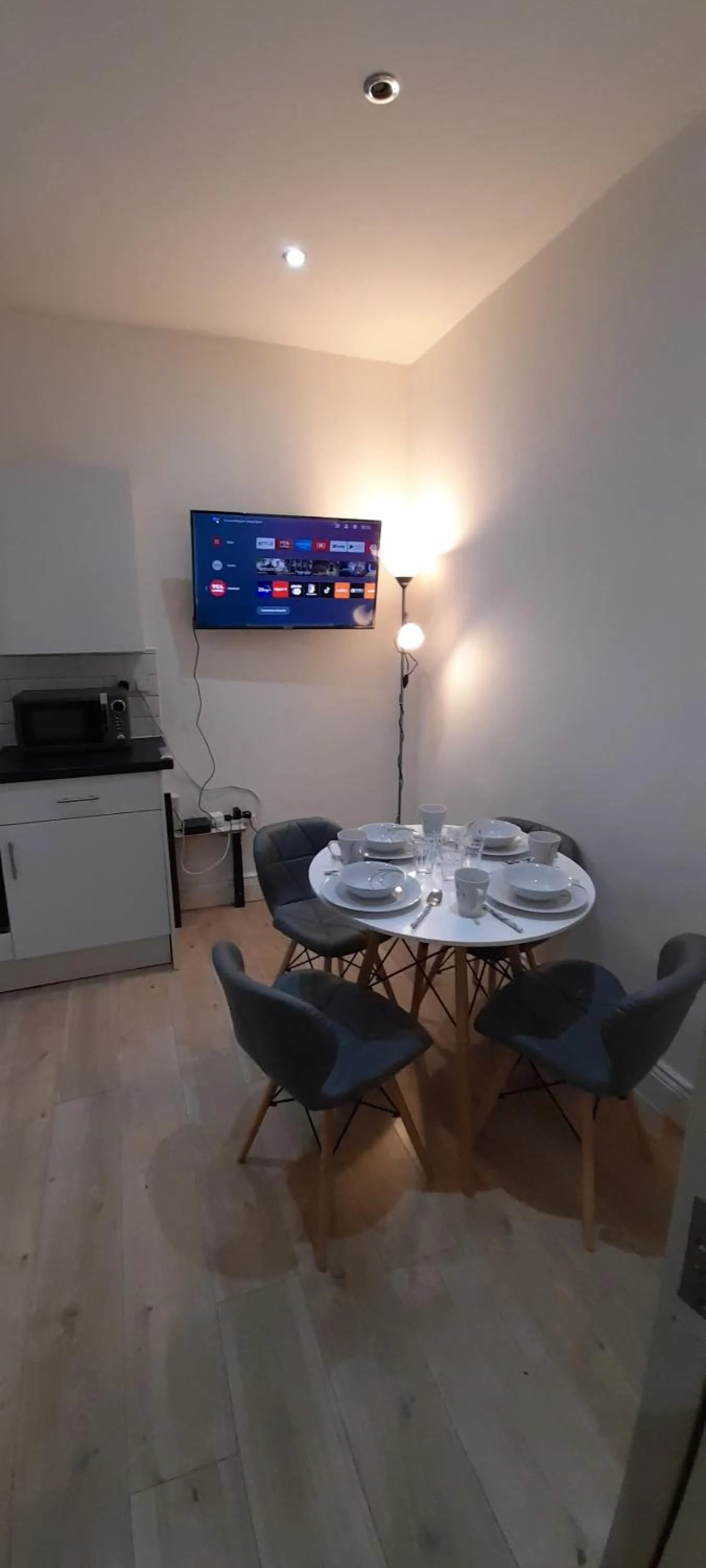 Seating area in Comfy Fenia Stay