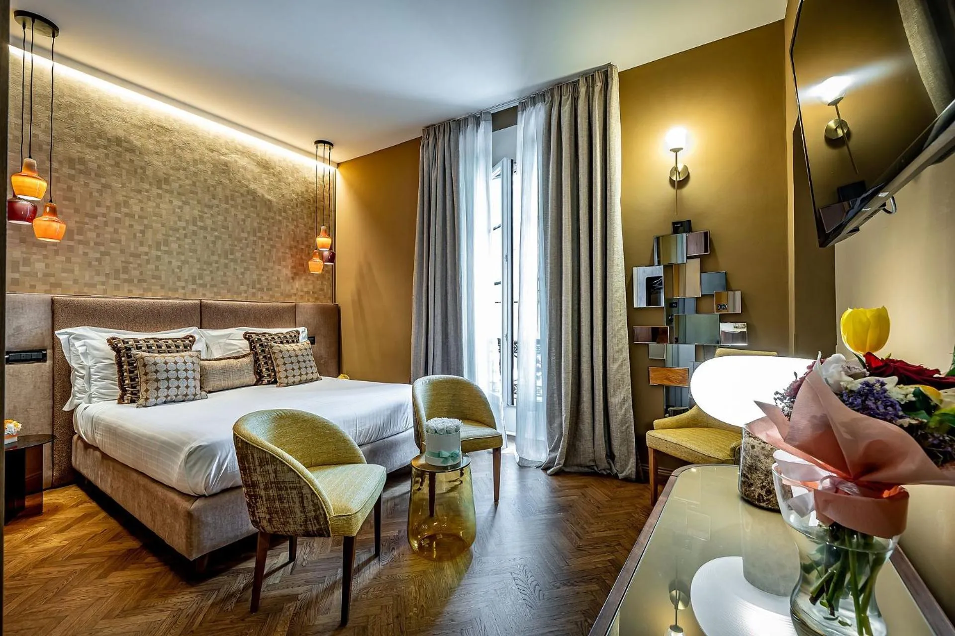 Bedroom, Bed in Hotel Duomo Firenze