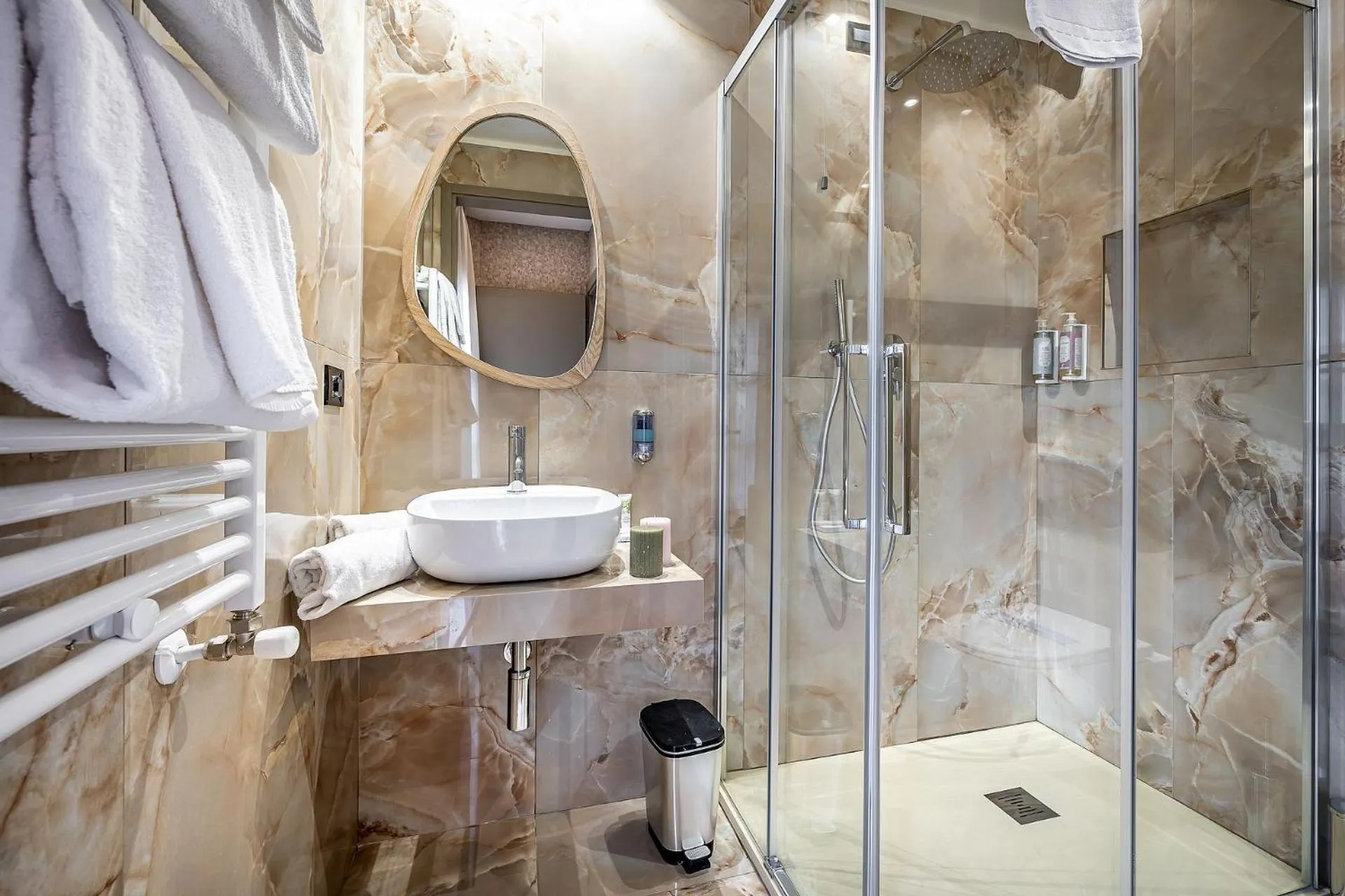 Shower in Hotel Duomo Firenze