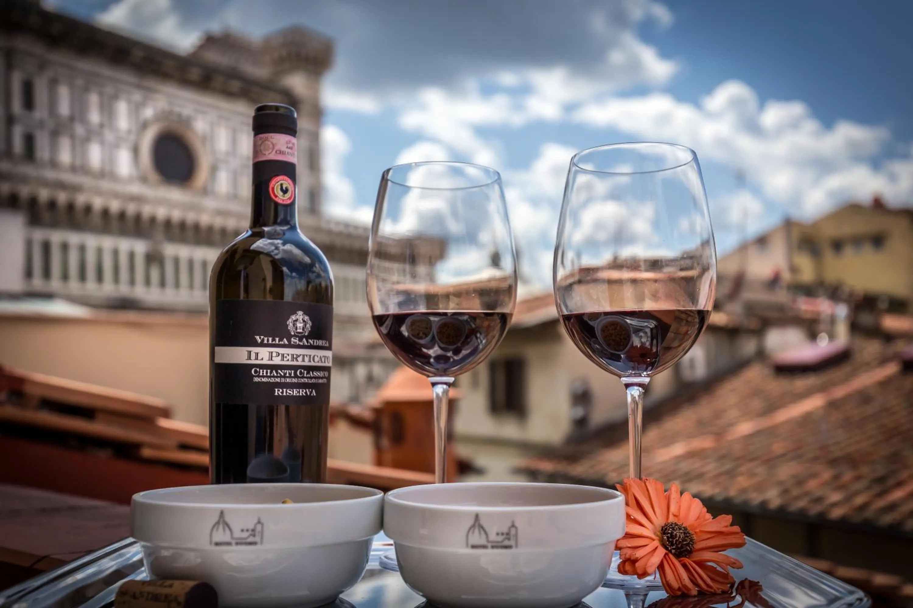 Balcony/Terrace in Hotel Duomo Firenze
