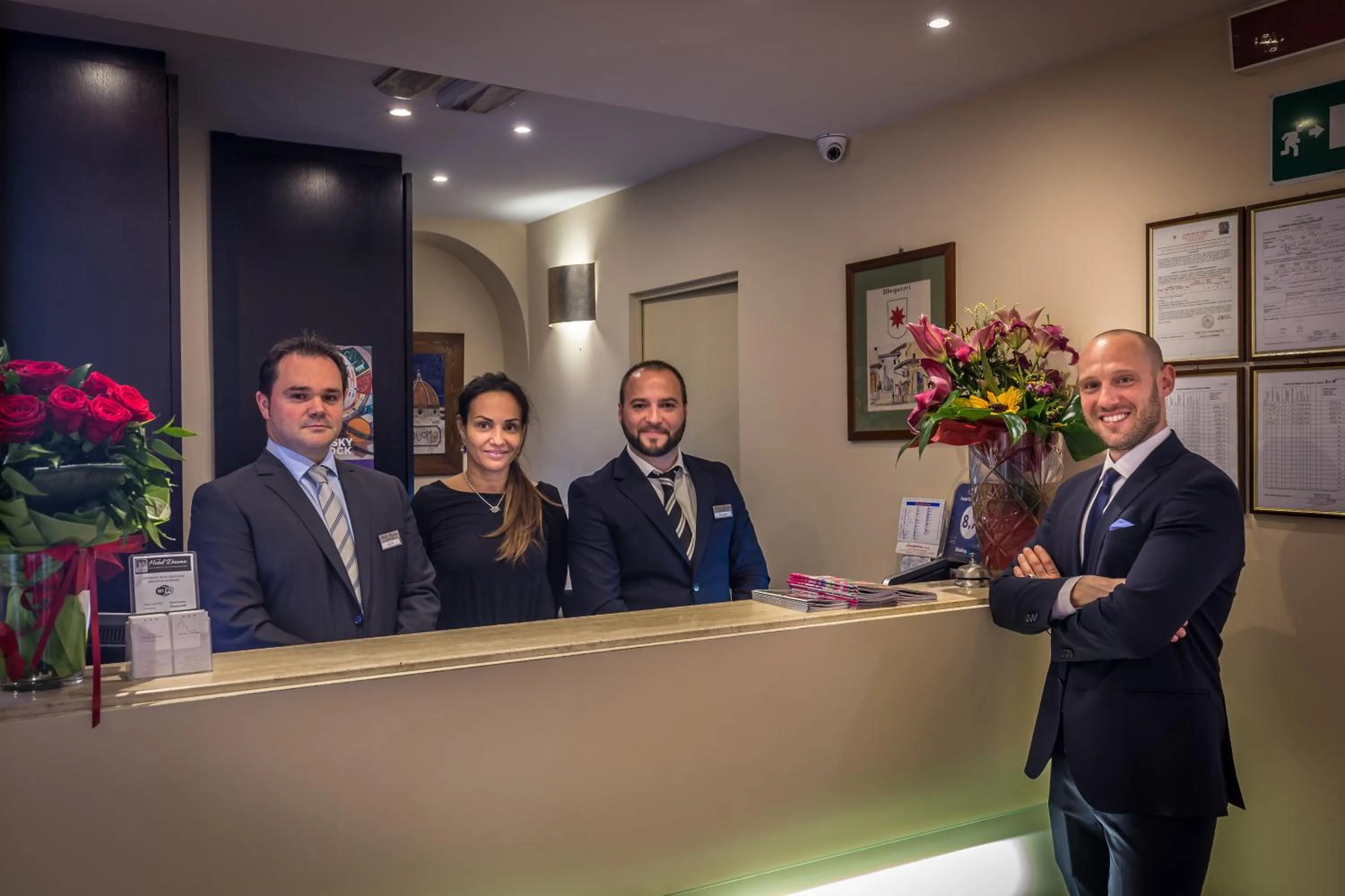 Staff in Hotel Duomo Firenze
