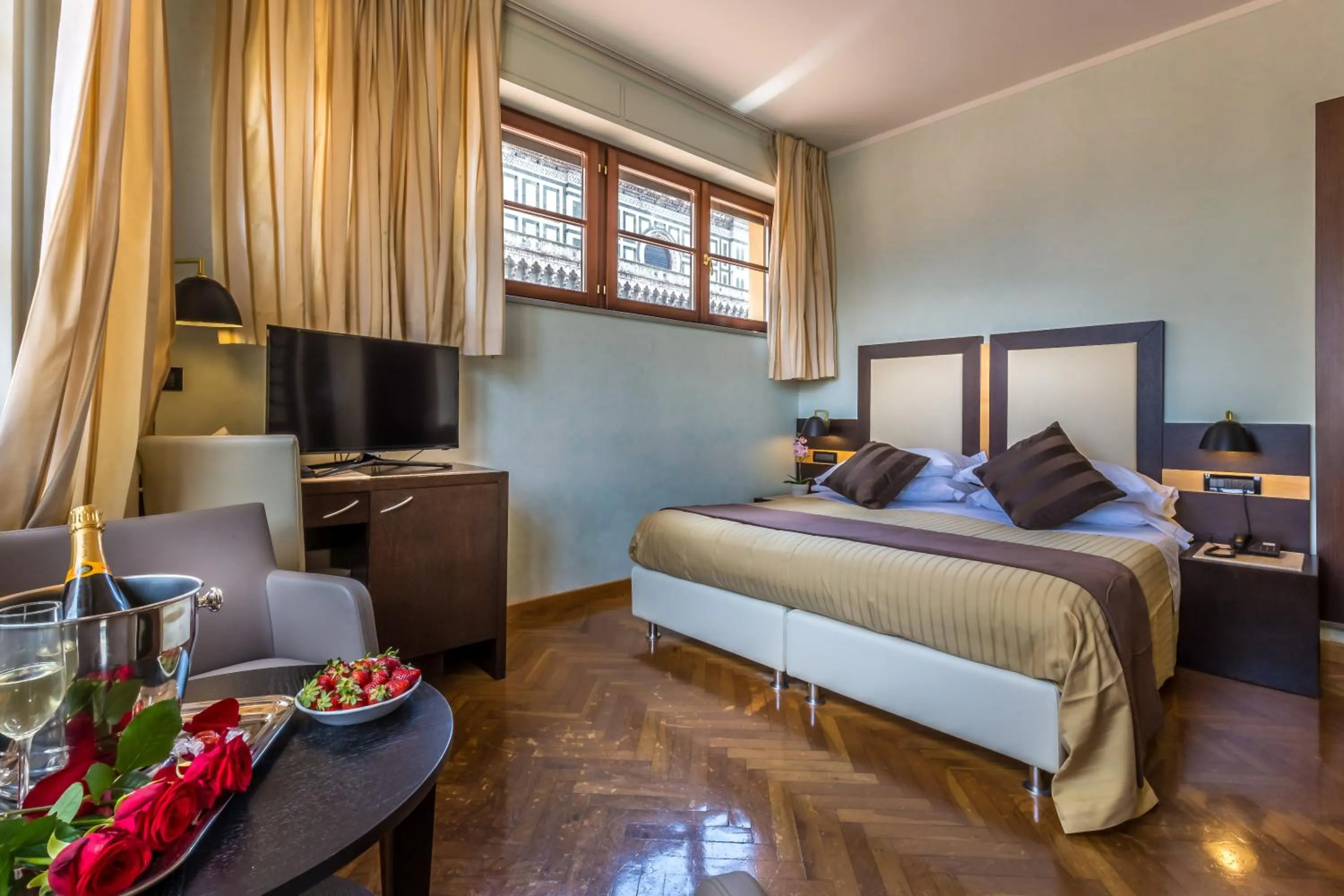 Bed in Hotel Duomo Firenze