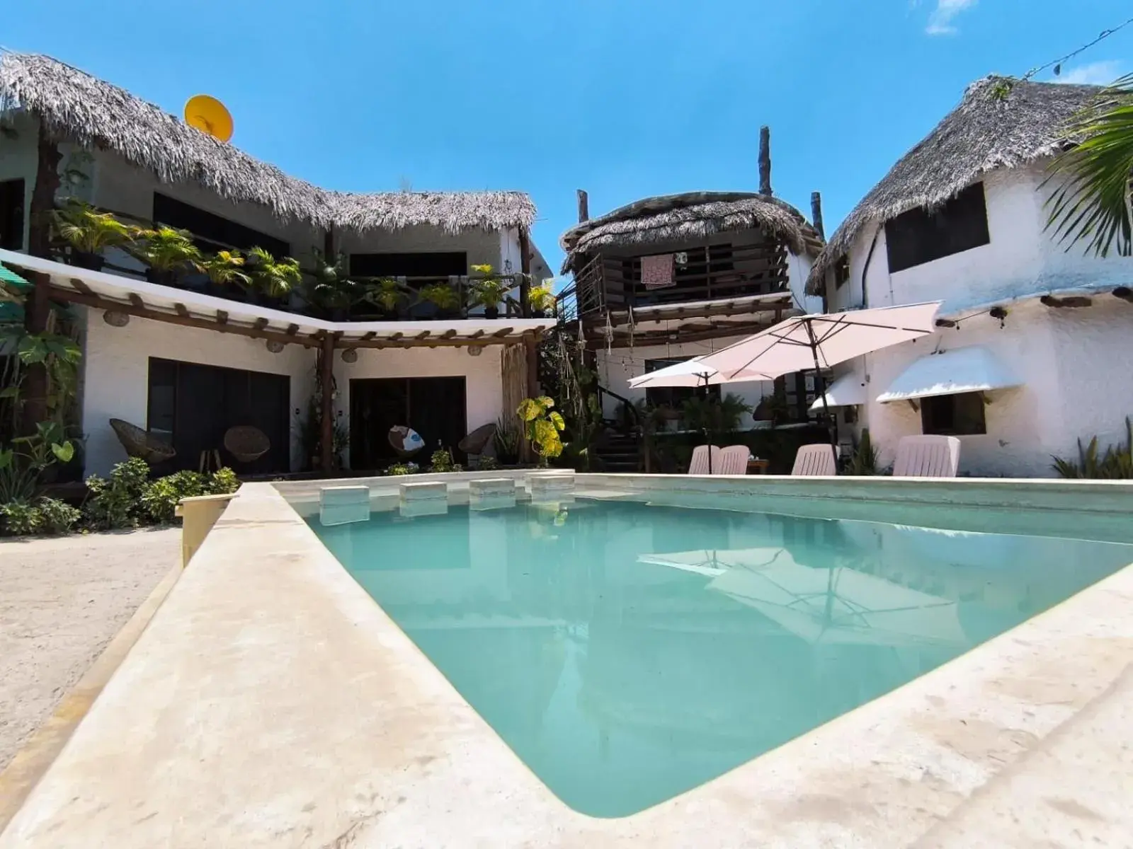 Pool view in Arte Sano Hotel Only Adults - Near Beach Pool view in Arte Sano Hotel Only Adults - Near Beach