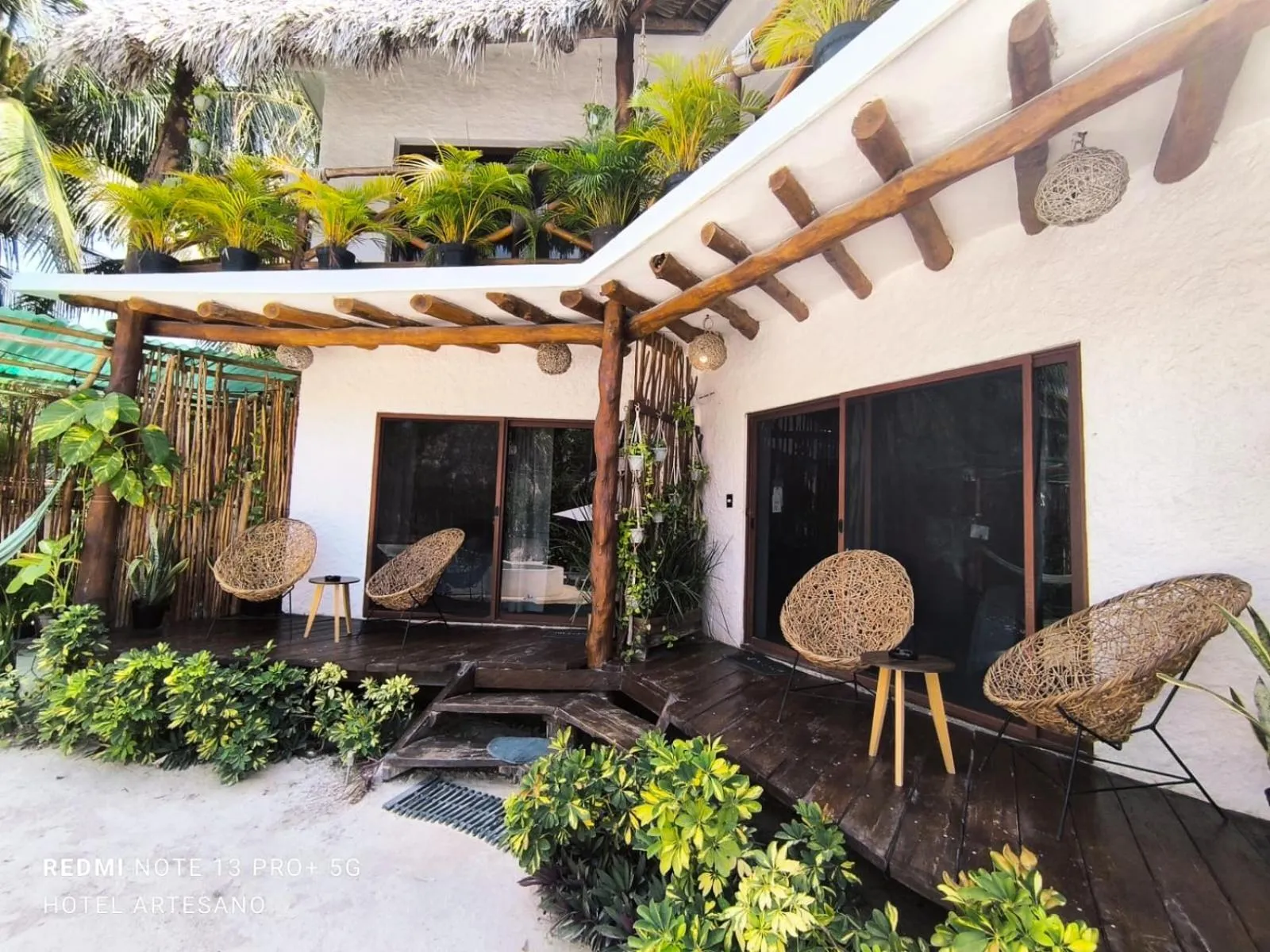 Balcony/Terrace in Arte Sano Hotel Only Adults - Near Beach