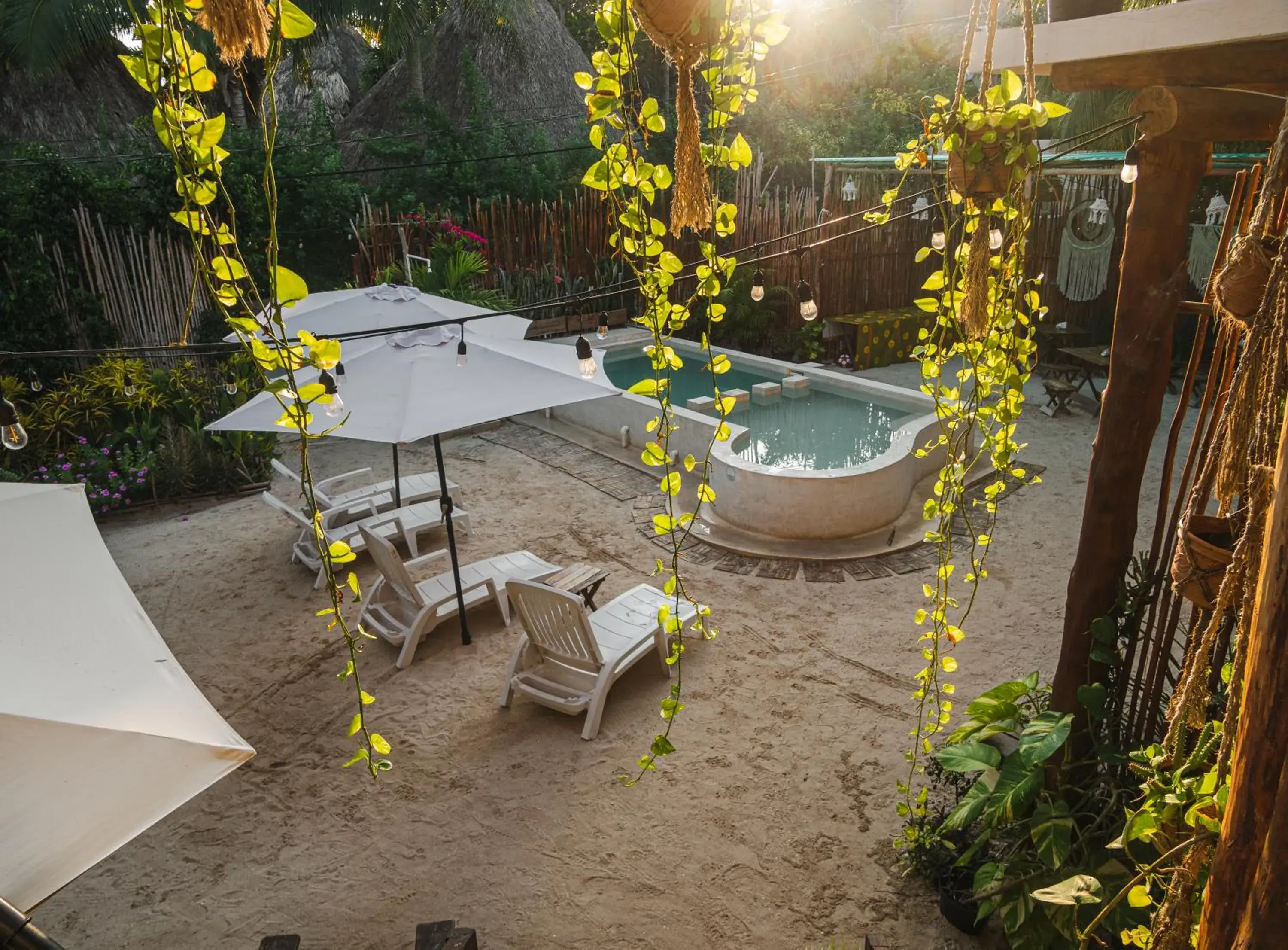 Pool view in Arte Sano Hotel Only Adults - Near Beach Pool view in Arte Sano Hotel Only Adults - Near Beach