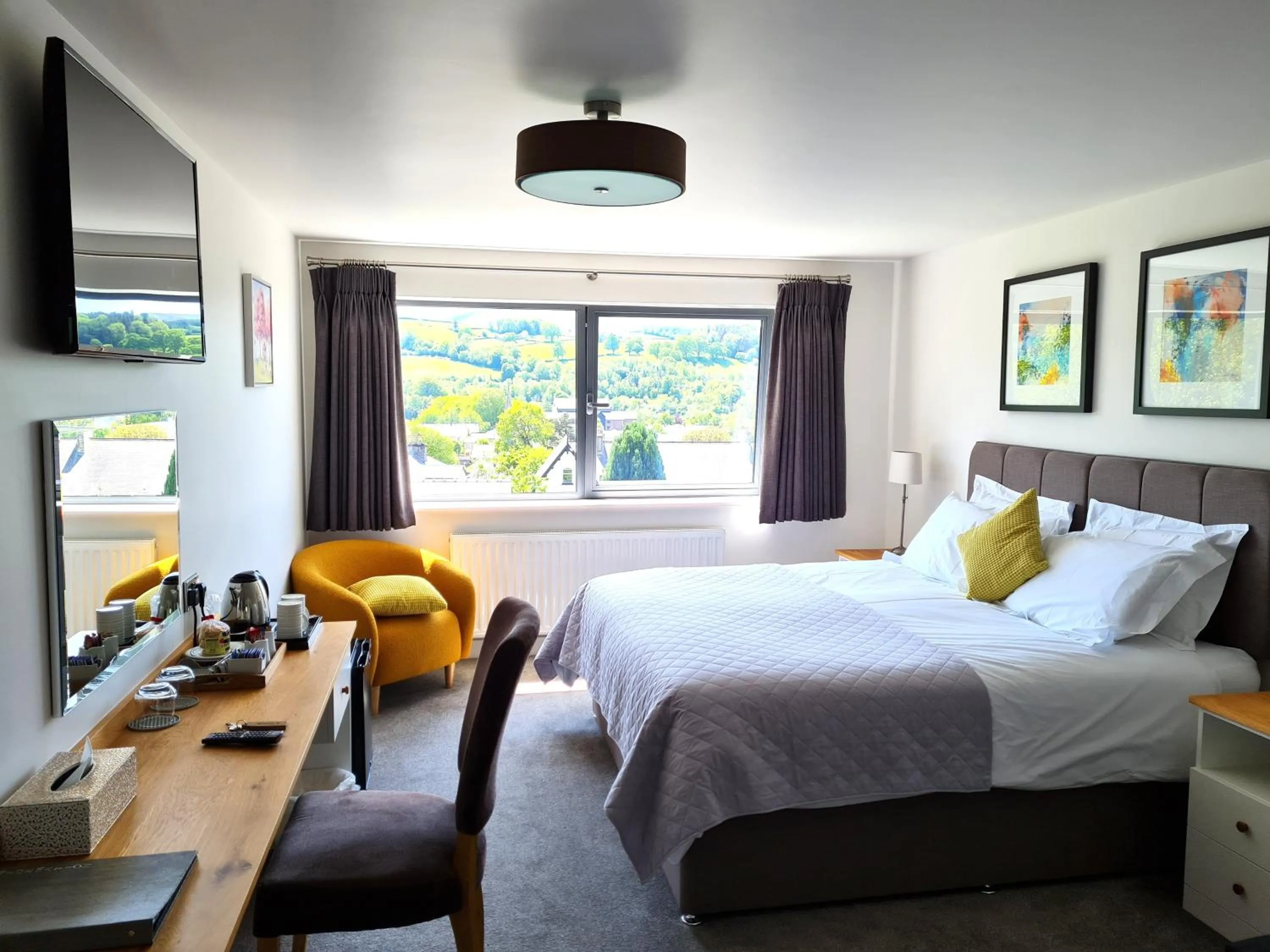 Bedroom, Bed in Camden Lodge B&B and Cottage Brecon