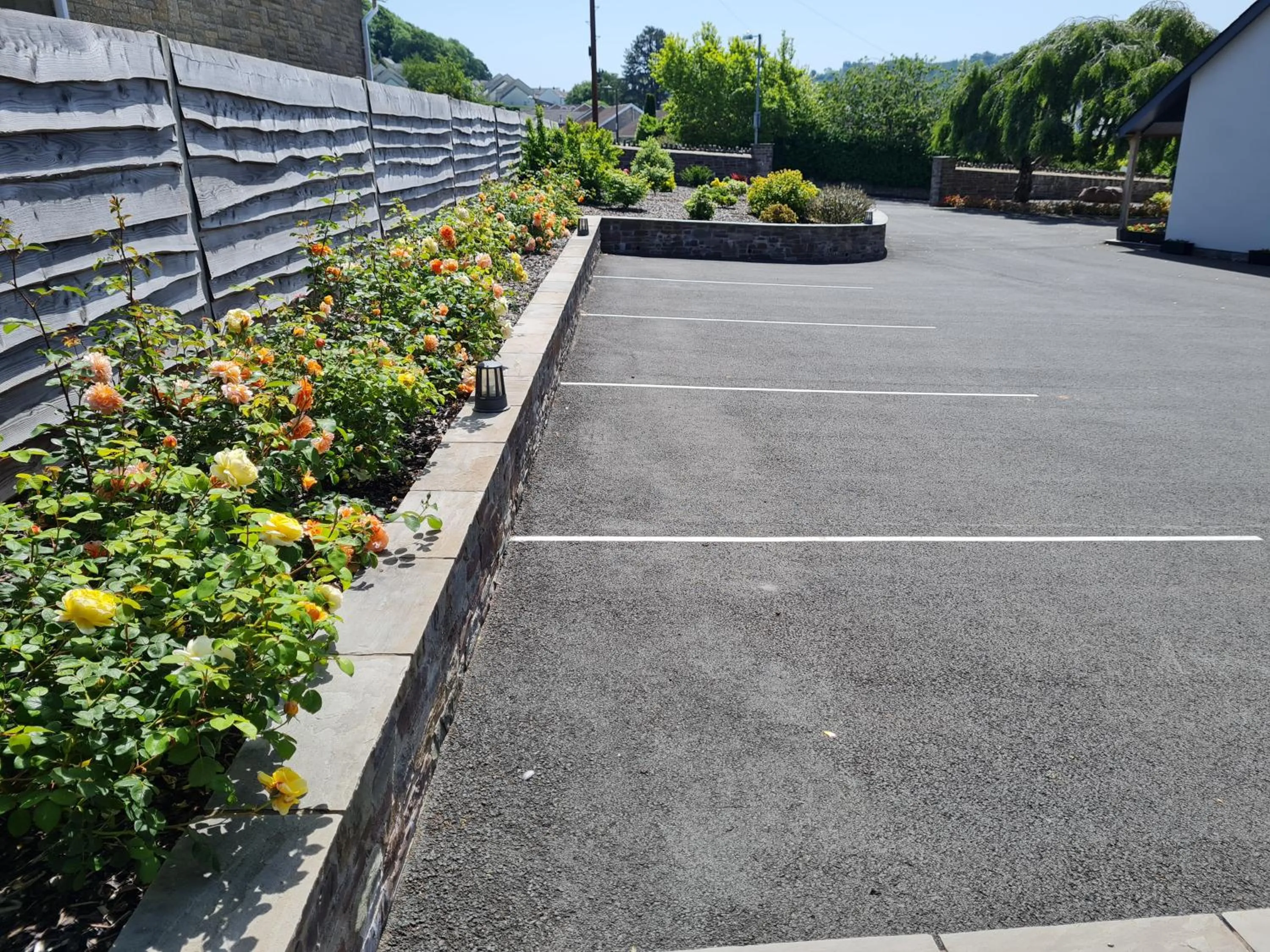 Parking in Camden Lodge B&B and Cottage Brecon