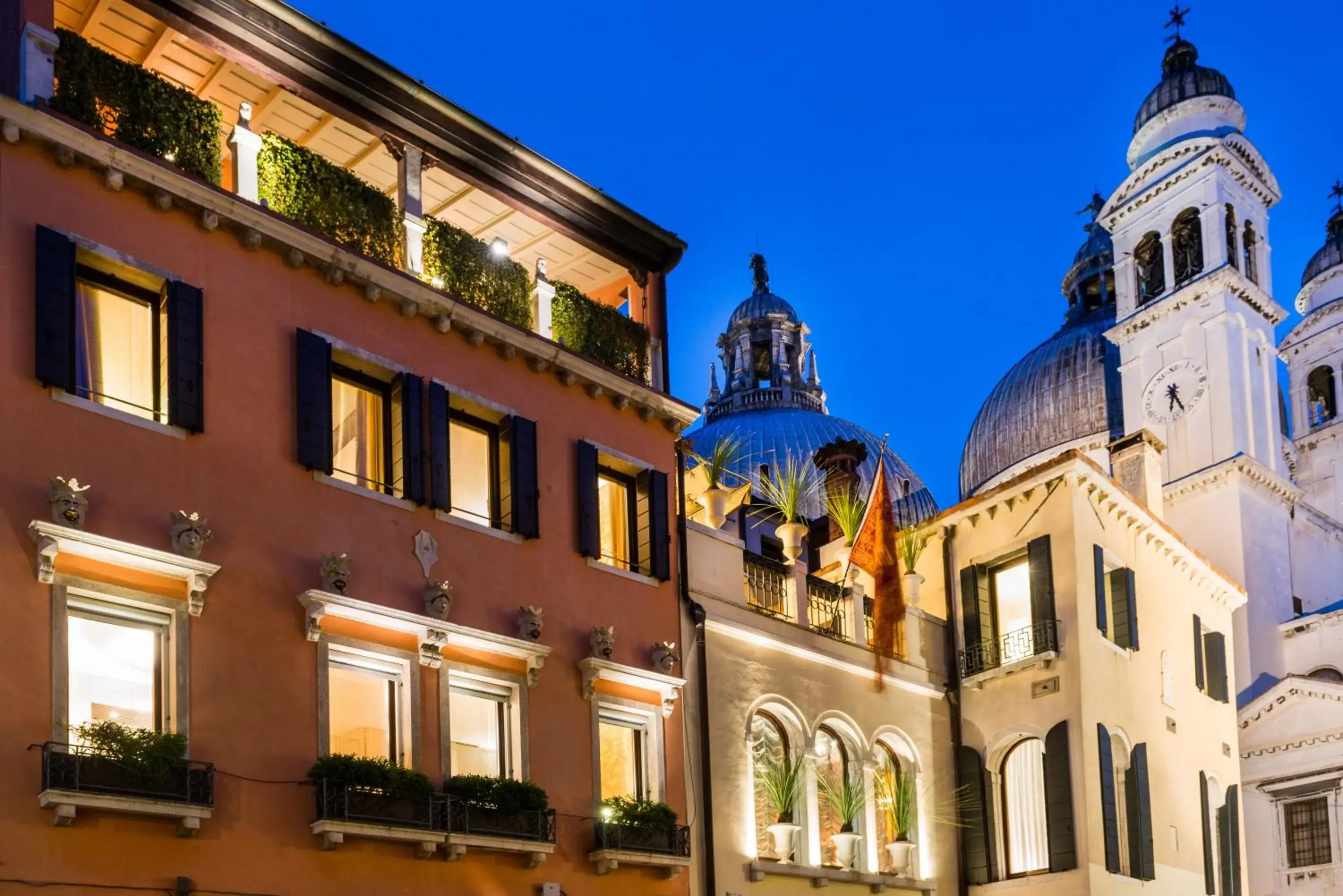 Facade/entrance in Ca Maria Adele Facade/entrance in Ca Maria Adele