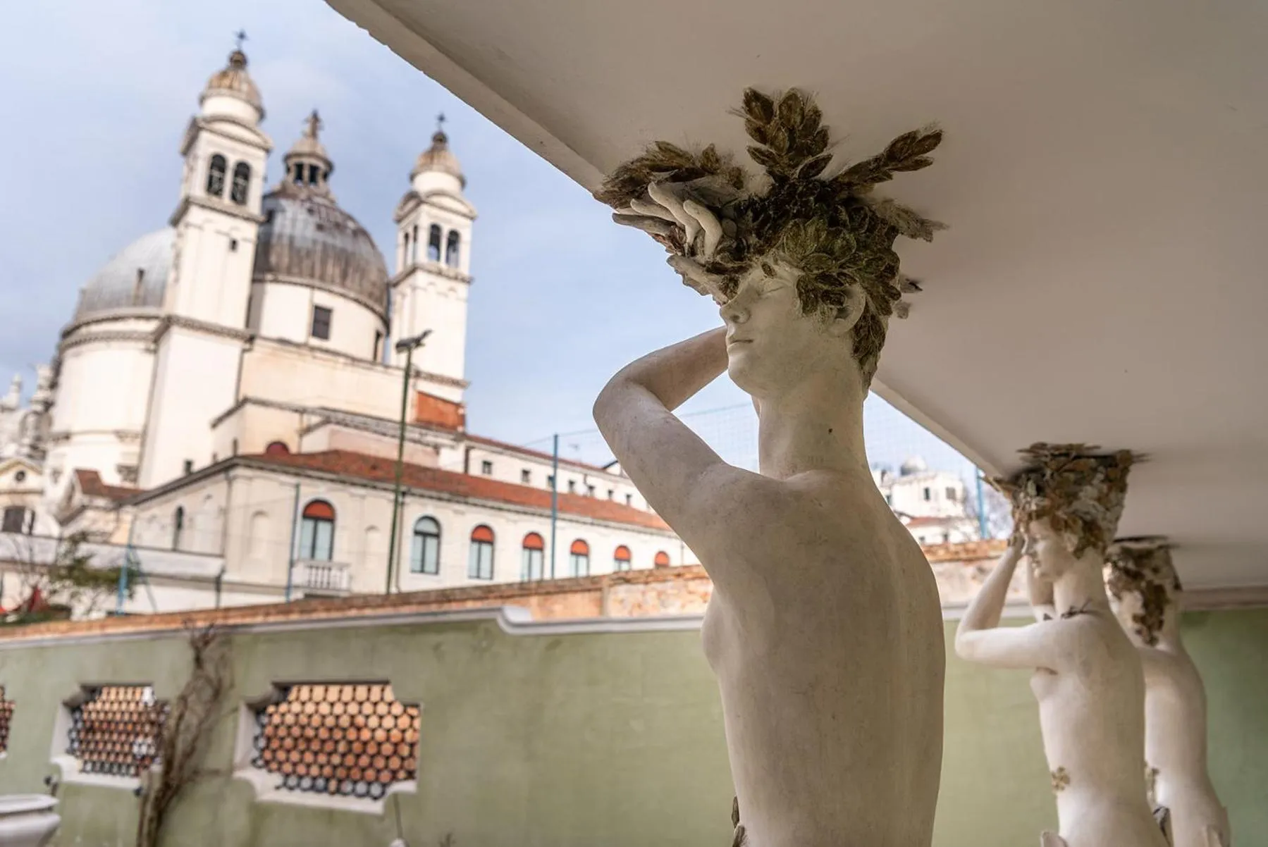 Decorative detail in Ca Maria Adele