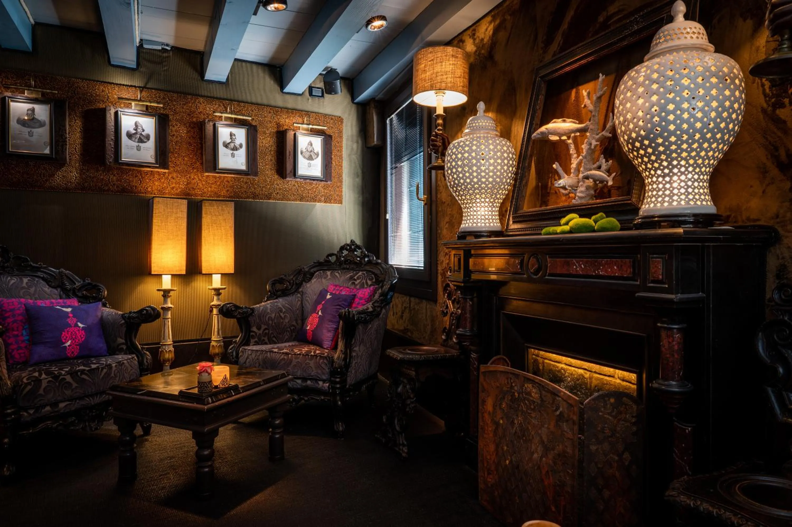 Lounge or bar in Ca Maria Adele