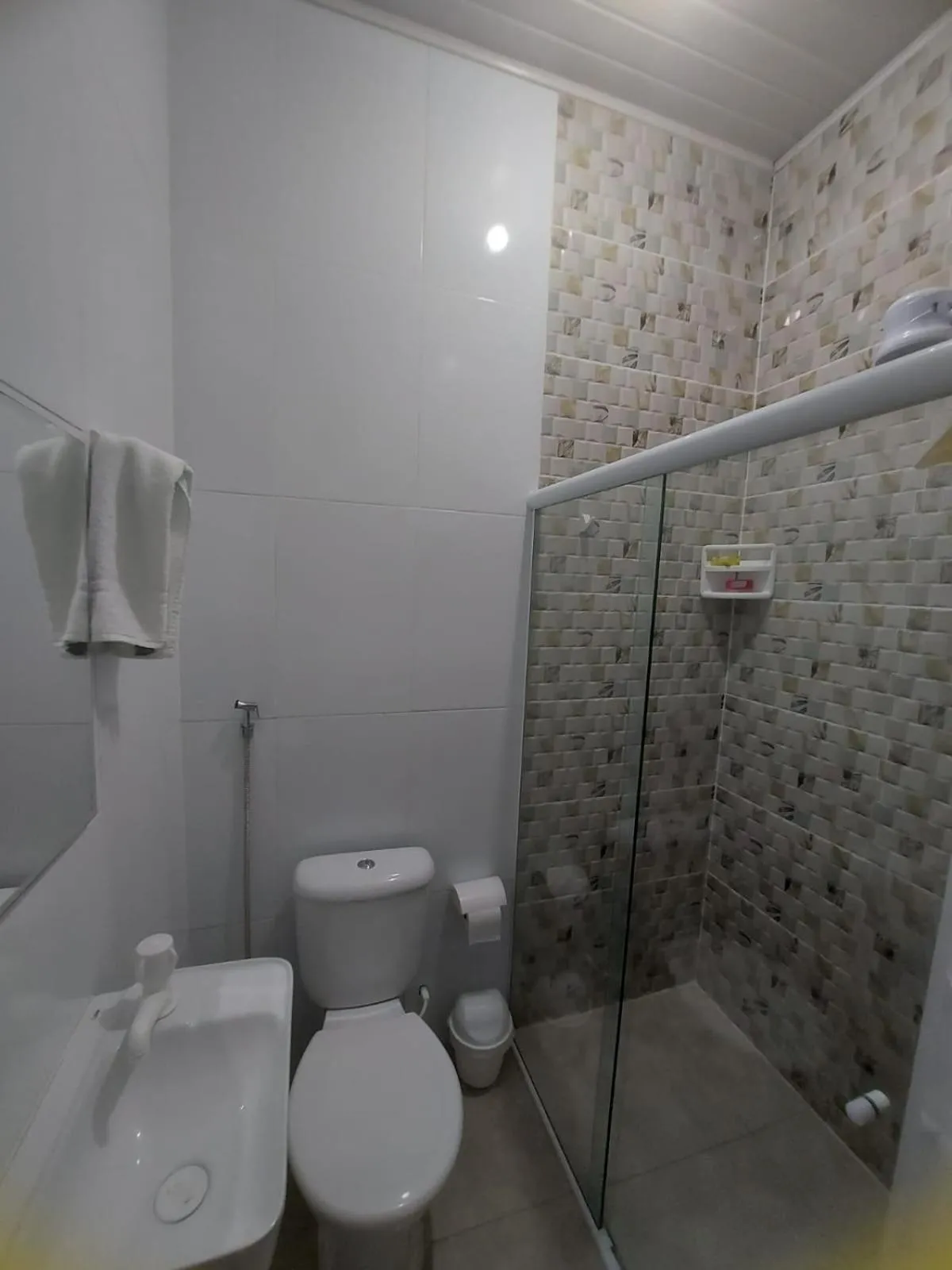 Toilet in Mini suíte Atitude centro de Maragogi ao lado de ponto rodoviário