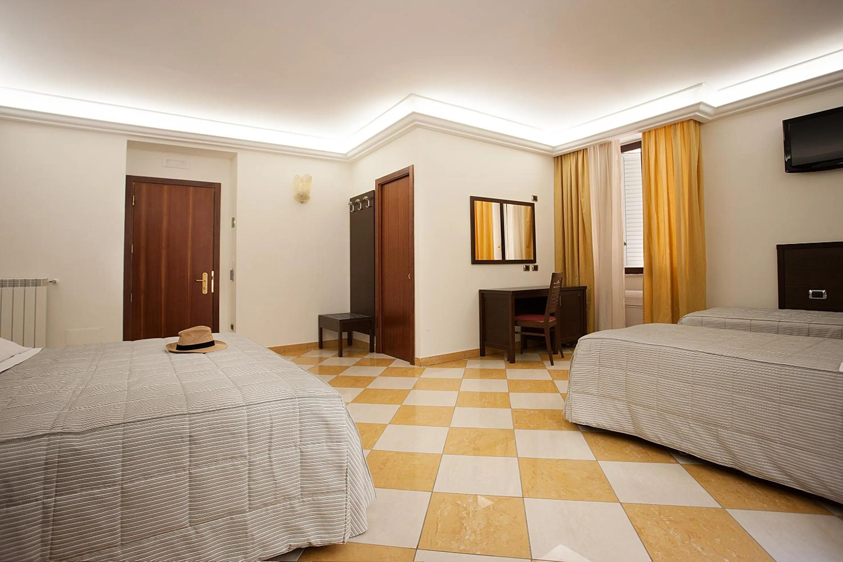 Bed in Albergo del Golfo