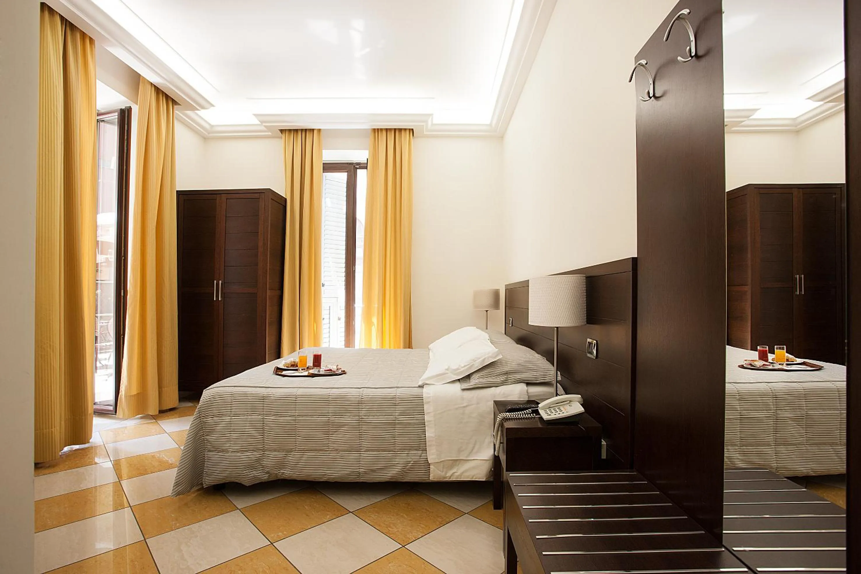 Bed in Albergo del Golfo