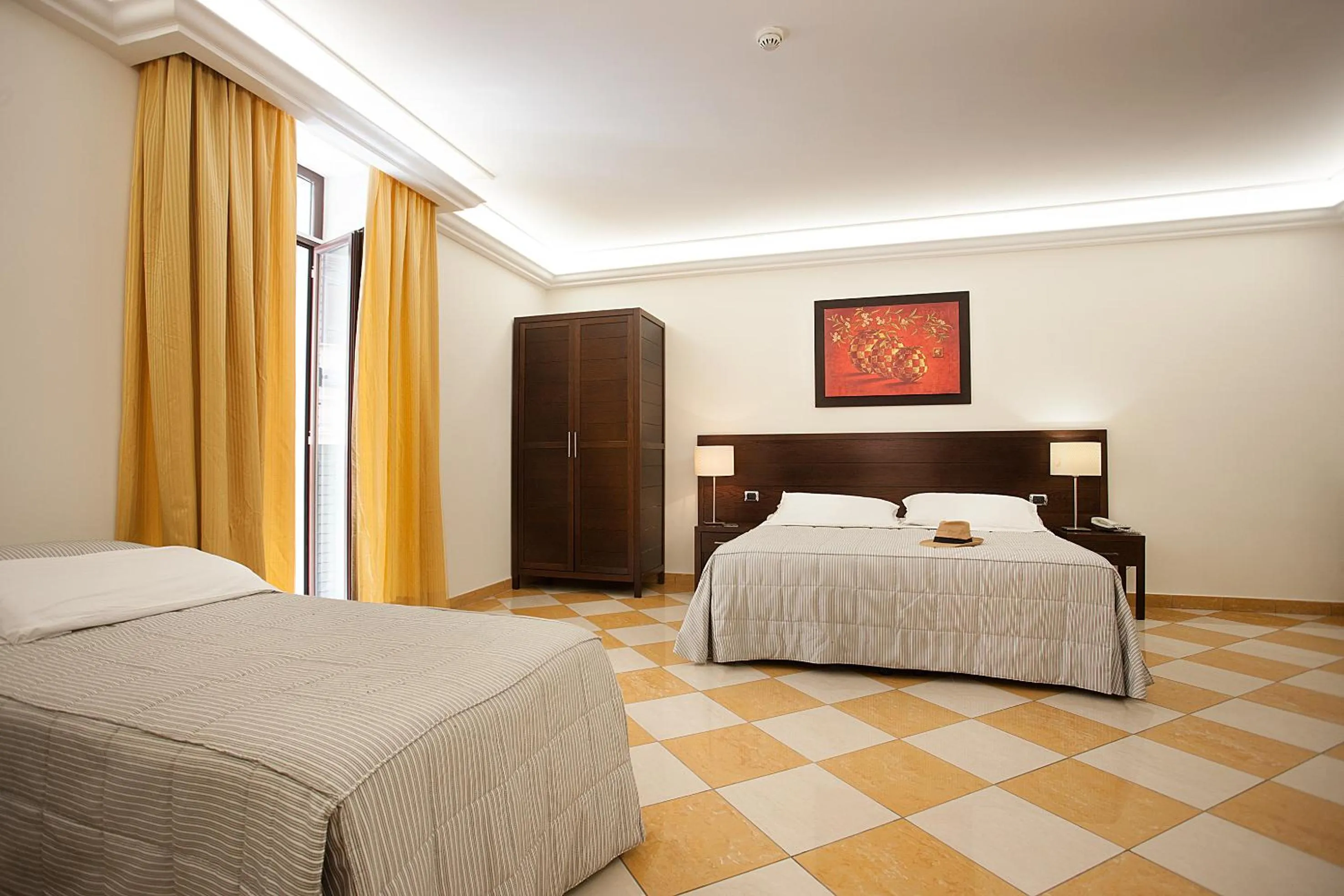 Bed in Albergo del Golfo