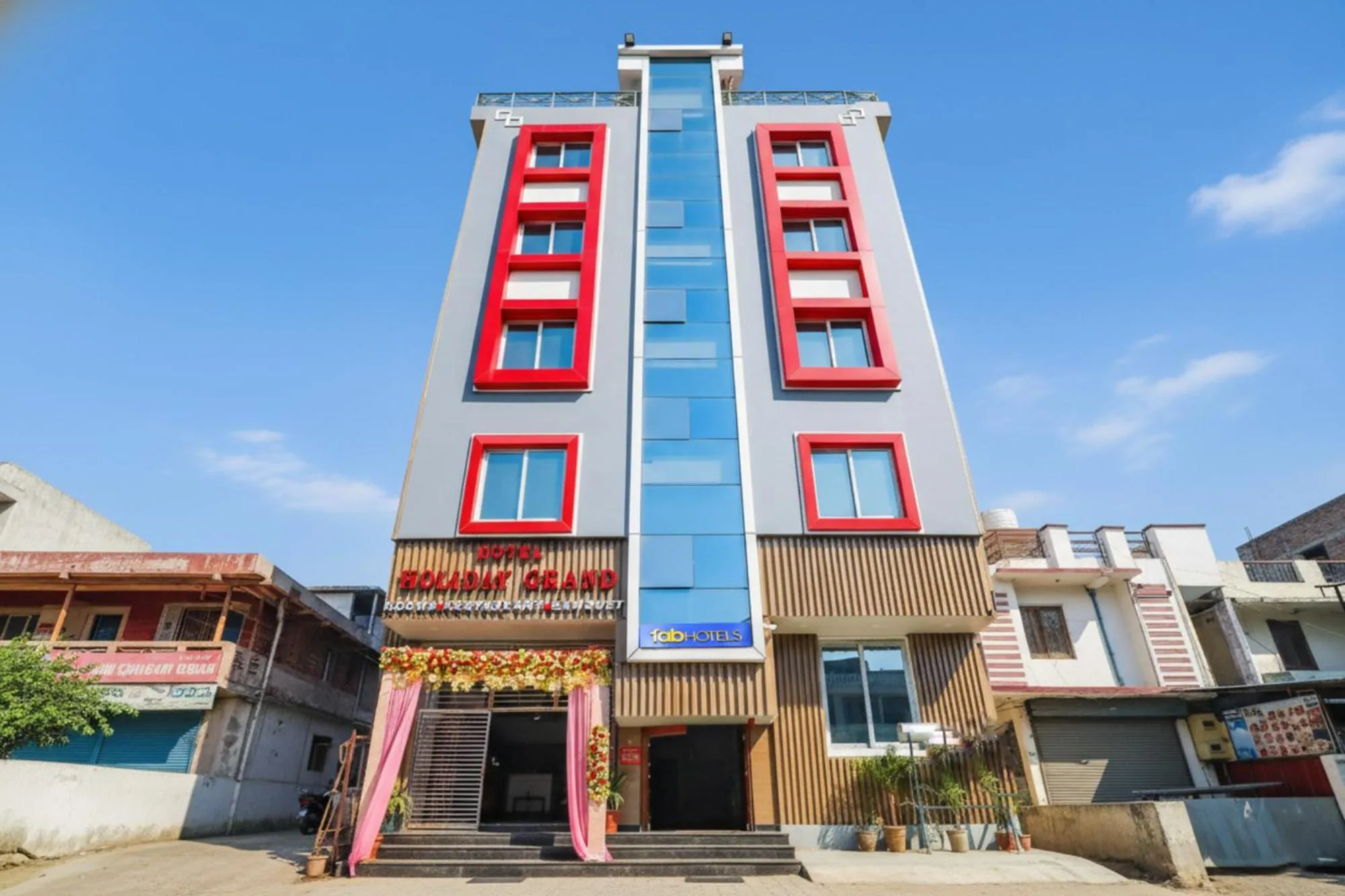 Property building in FabHotel Holiday Grand