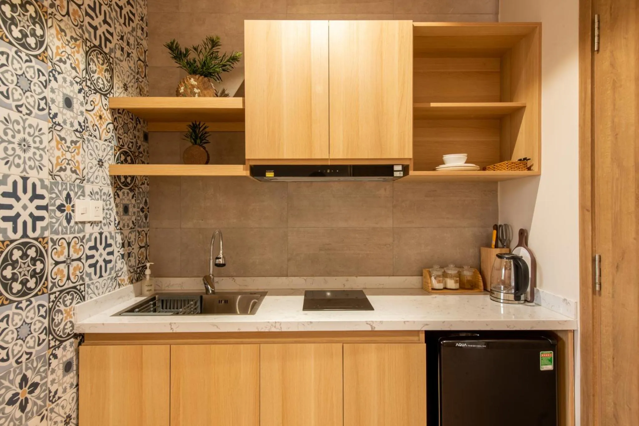 Kitchen or kitchenette in Hami Garden - Authentic & Natural Resort