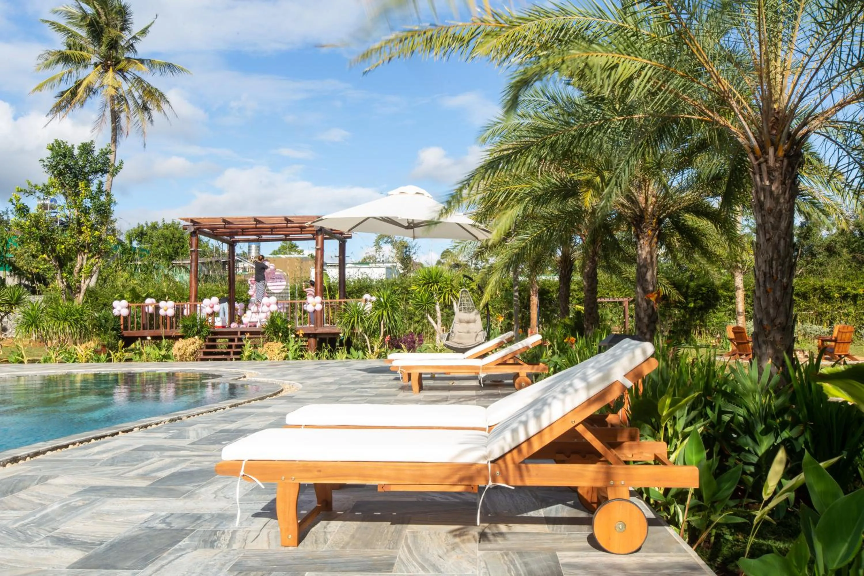 Patio in Hami Garden - Authentic & Natural Resort