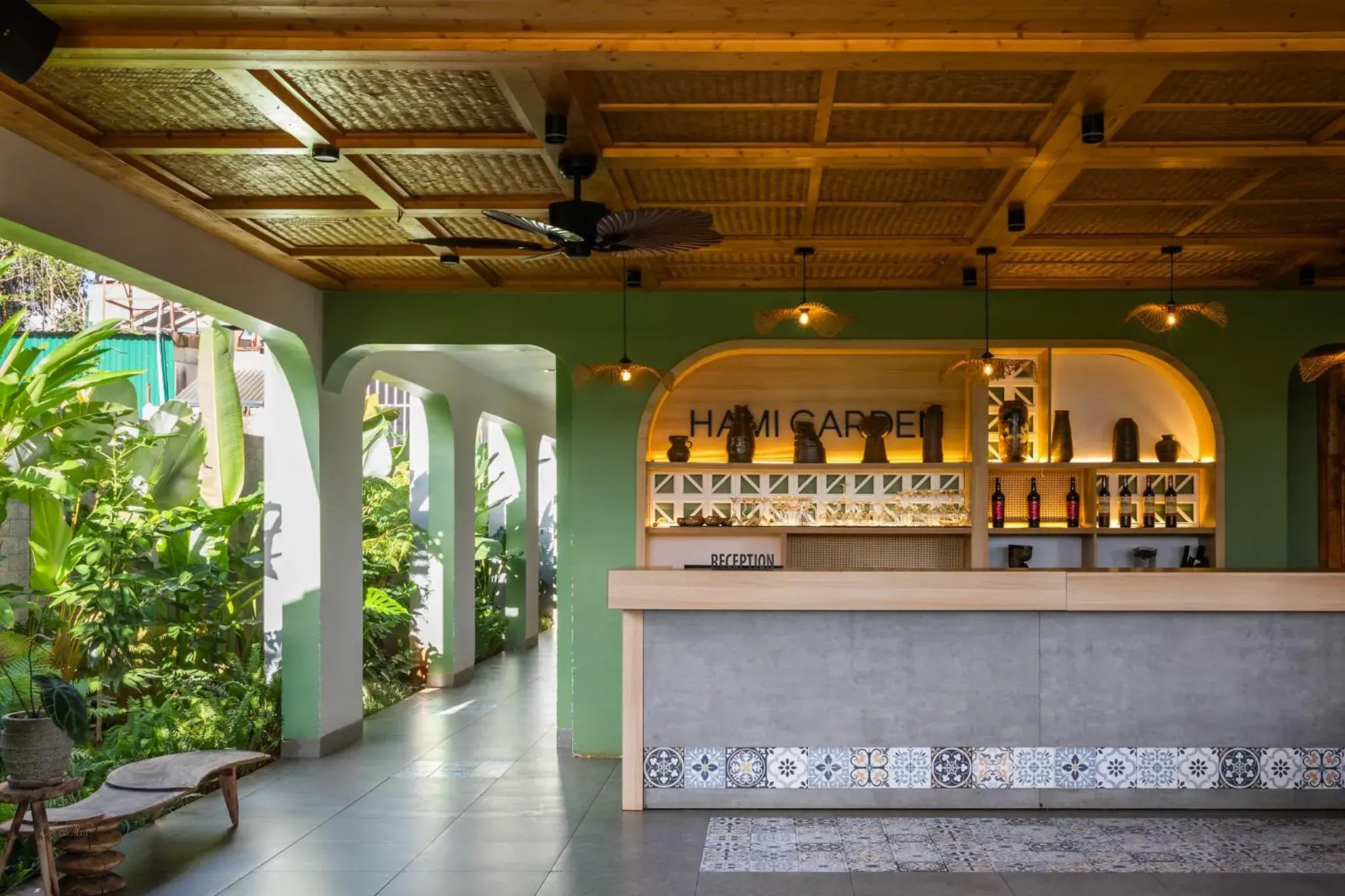 Lounge or bar in Hami Garden - Authentic & Natural Resort Lounge or bar in Hami Garden - Authentic & Natural Resort